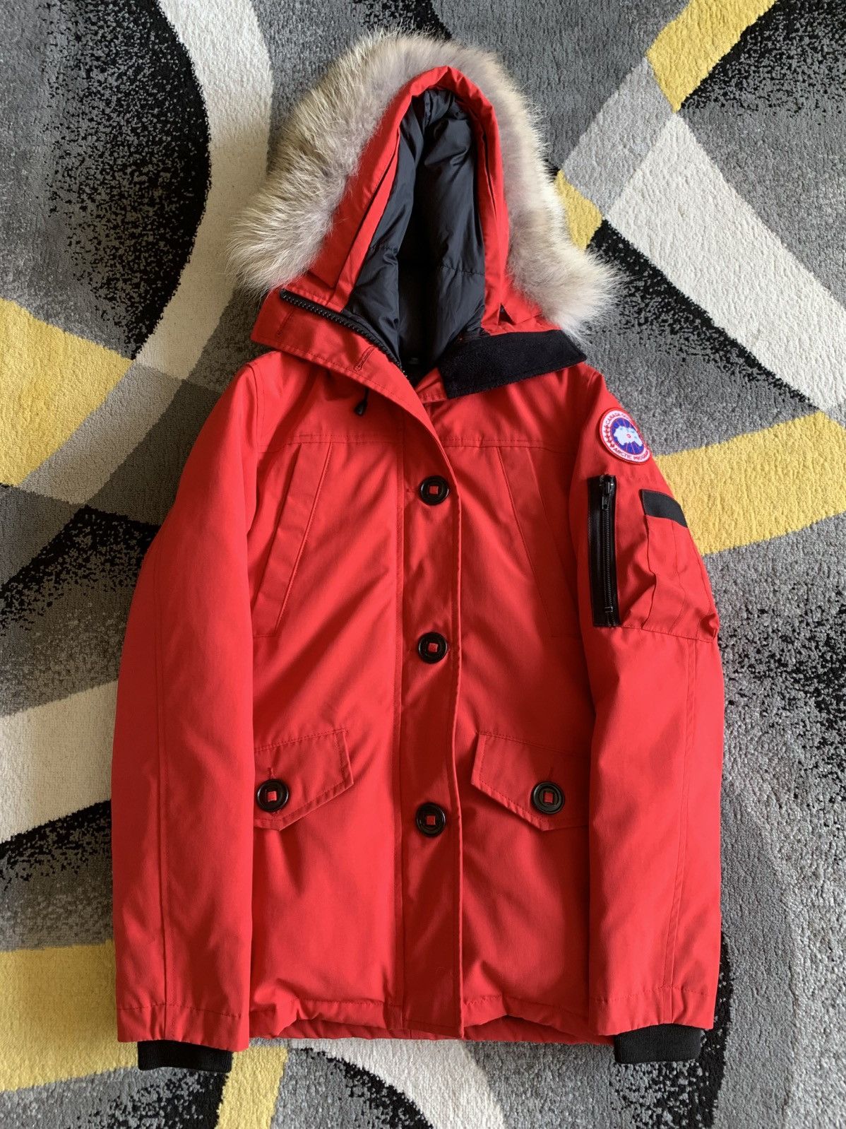 Canada goose montebello parka red online