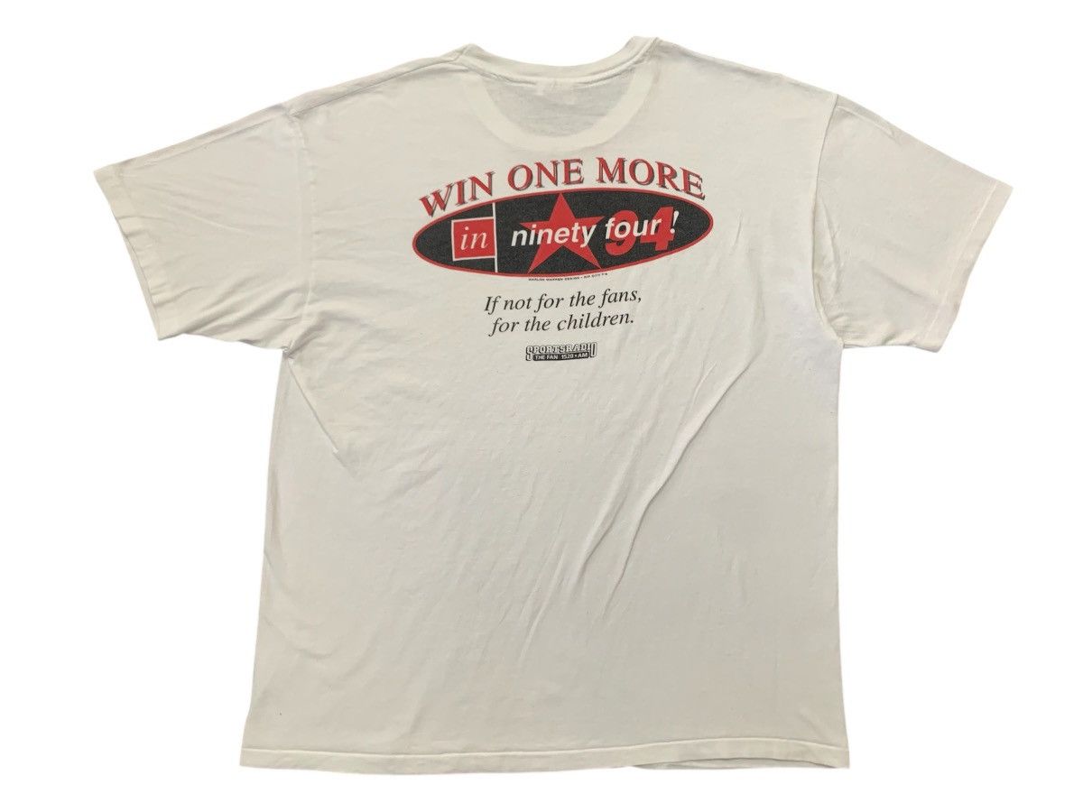 Hanes × Vintage LAST DROP#Vintage Win One More In 94 Marlon Warren MadeInUsa Size US XL / EU 56 / 4 - 2 Thumbnail