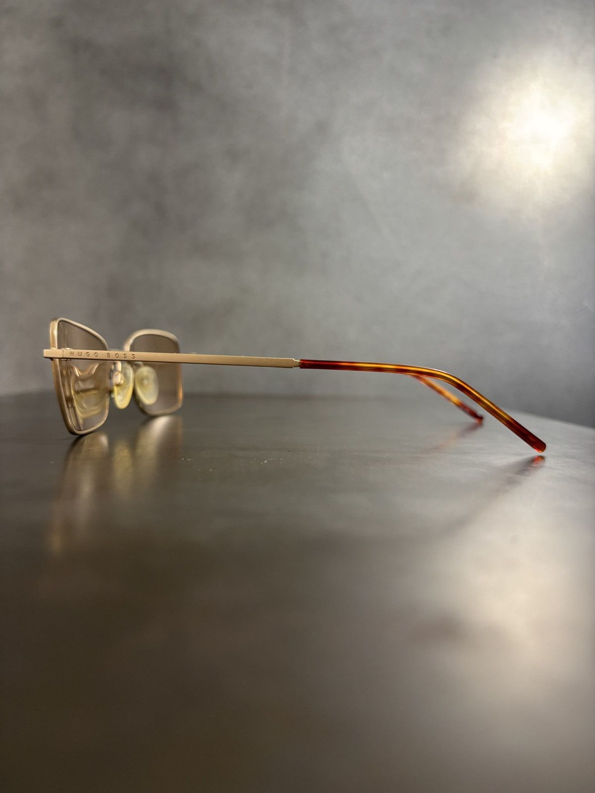 Hugo Boss 1990s Vintage Hugo Boss Sunglasses Japan Metal HB 1519 Y2K Size ONE SIZE - 22 Thumbnail