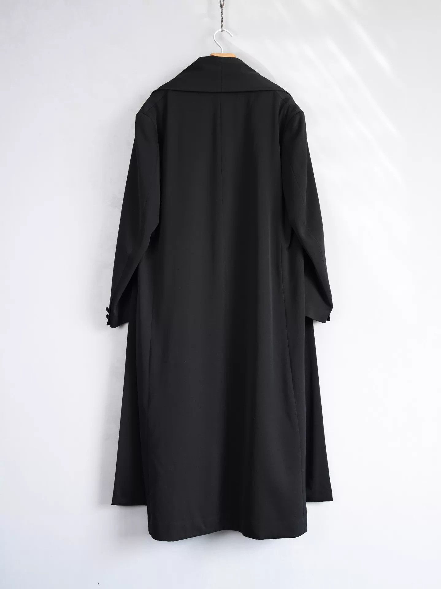 Yohji Yamamoto Yohji Yamamoto 85AW Big Silhouette Shawl Collar Coat Size US L / EU 52-54 / 3 - 4 Thumbnail