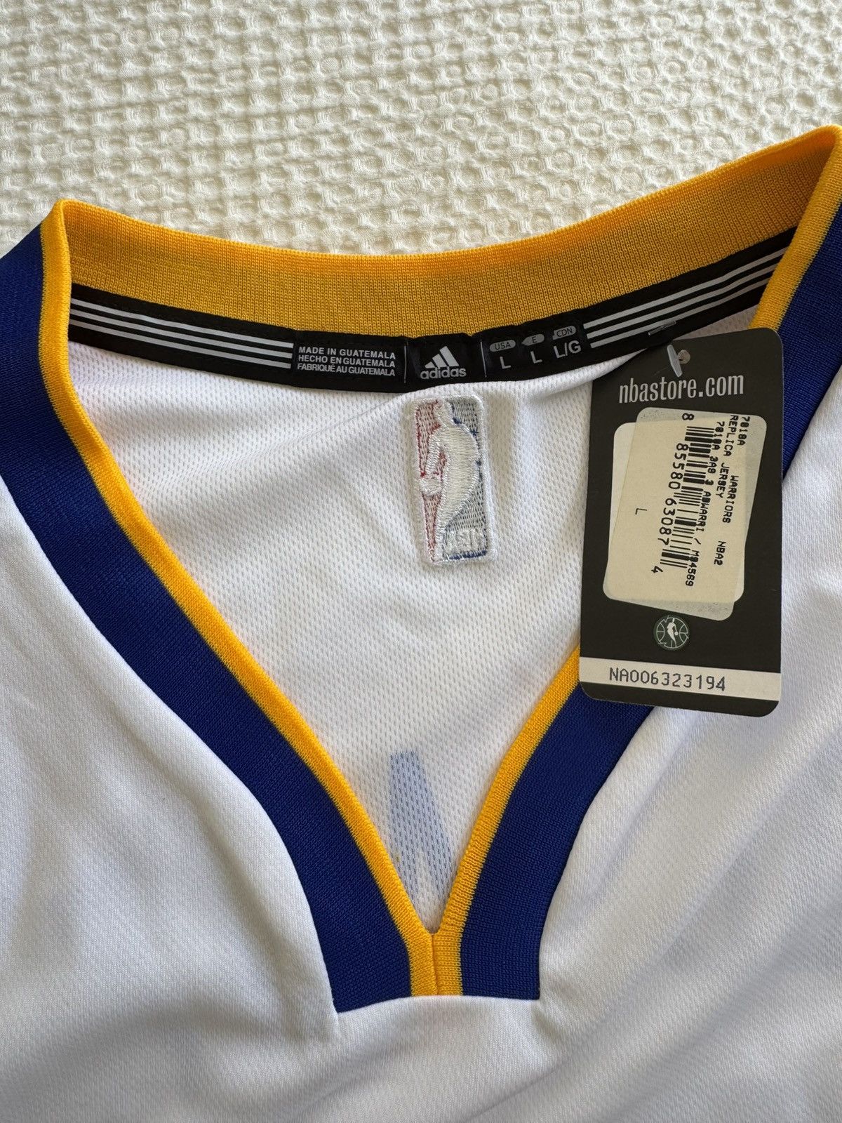 Adidas × NBA Kevin Durant Warriors jersey - w/tags still on Size US L / EU 52-54 / 3 - 5 Thumbnail