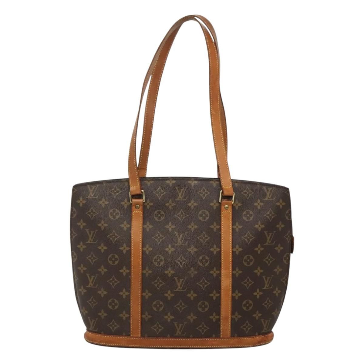 Louis Vuitton Babylone Brown Canvas Tote Bag (Pre-Owned) Size ONE SIZE - 1 Thumbnail