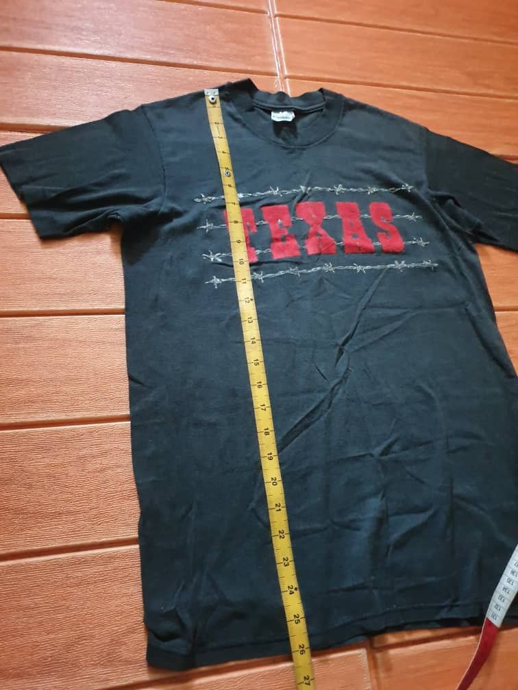 Japanese Brand Vintage stedman texas faded black shirt Size US S / EU 44-46 / 1 - 8 Thumbnail