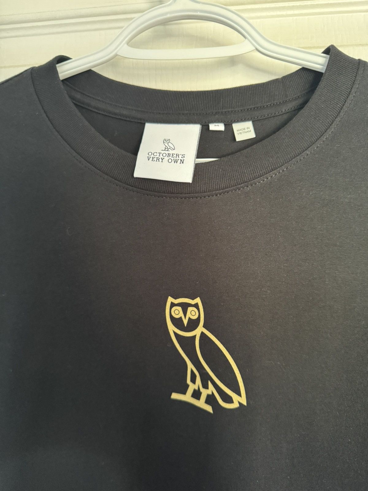 October's Very Own OVO Longsleeve Logo Black Size US M / EU 48-50 / 2 - 2 Thumbnail