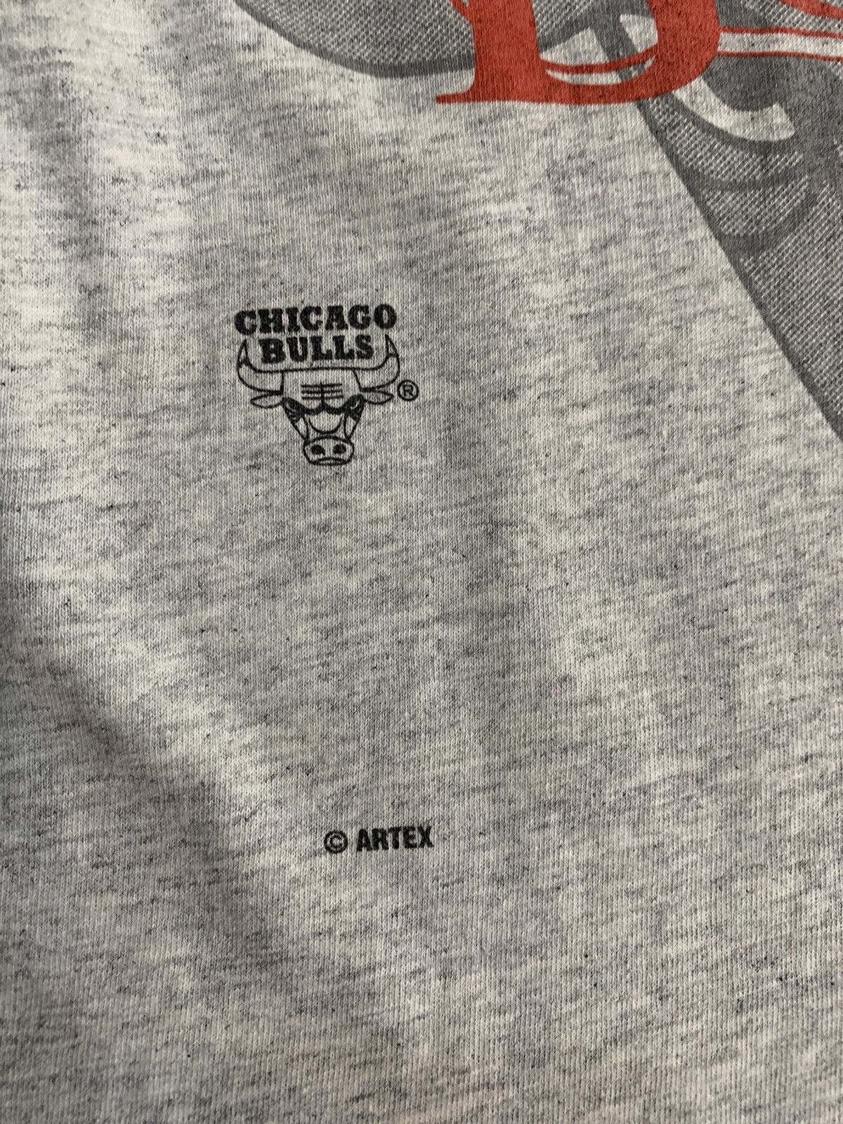 NBA × Vintage Vtg chicago bulls 90s artex longsleeve tees Size US XL / EU 56 / 4 - 6 Thumbnail