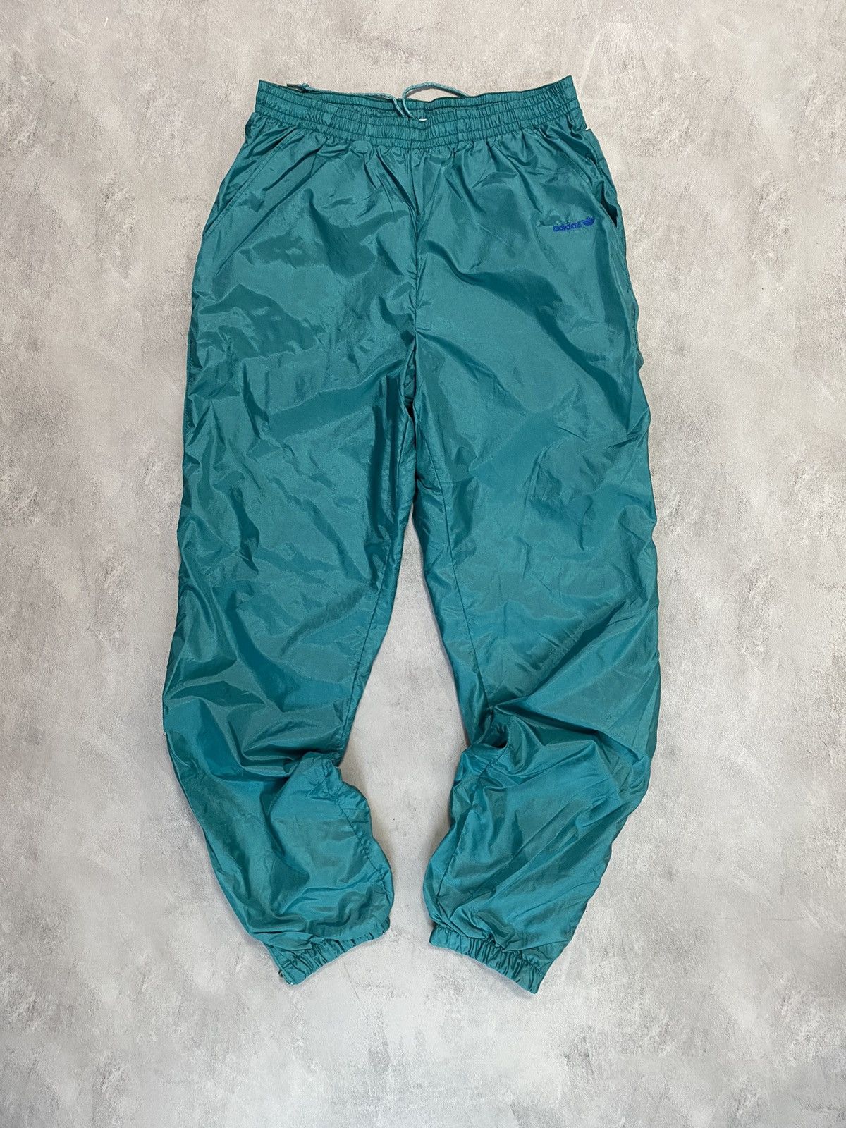 Adidas × Vintage 💎 Vintage 90s Track Sweat Pants Adidas Baggy Style Y2K Size US 36 / EU 52 - 1 Thumbnail