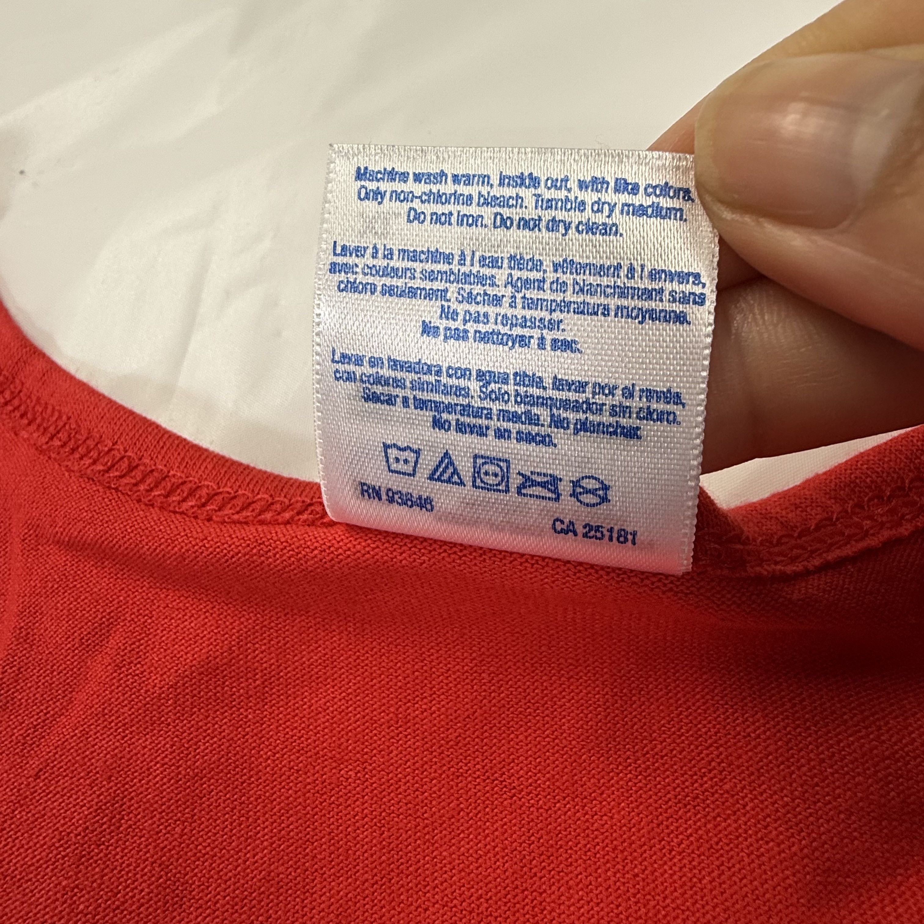 Gildan Gildan Mens XL Lifeguard YMCA Tank Top Sleeveless Cotton Size US XL / EU 56 / 4 - 7 Thumbnail