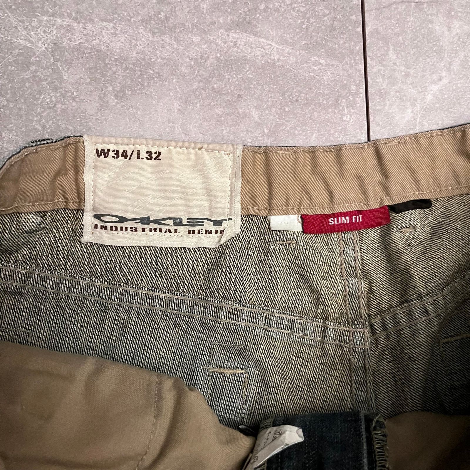Oakley Oakley Vintage Denim Jeans – Dark Indigo – Y2K Archive Size US 34 / EU 50 - 3 Thumbnail