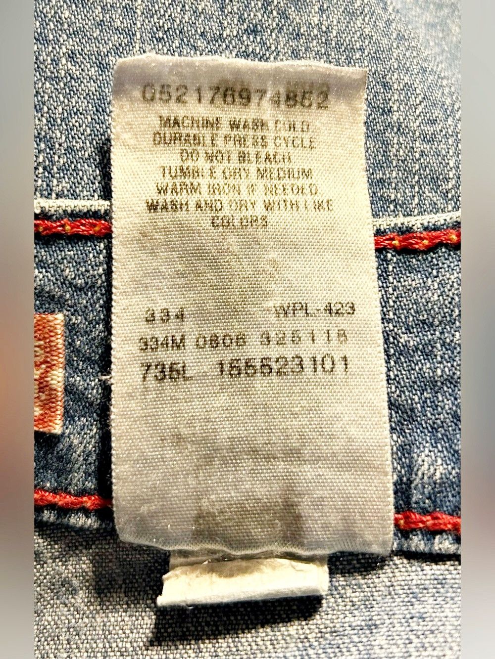 Levi's Vintage Clothing Vintage Y2K Levis 550 Stretch Denim Mid Rise Boot Cut Jeans Size 27" / US 4 / IT 40 - 6 Thumbnail
