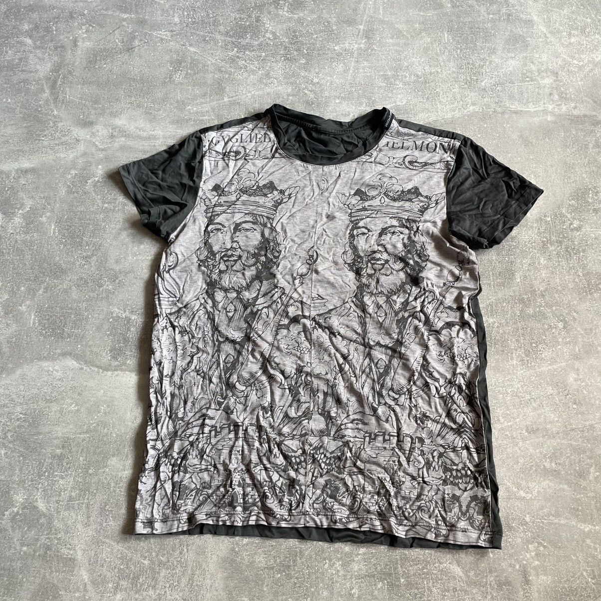 Dolce & Gabbana royal king Dolce Gabbana shirt tee old money luxury lux Size US M / EU 48-50 / 2 - 1 Thumbnail