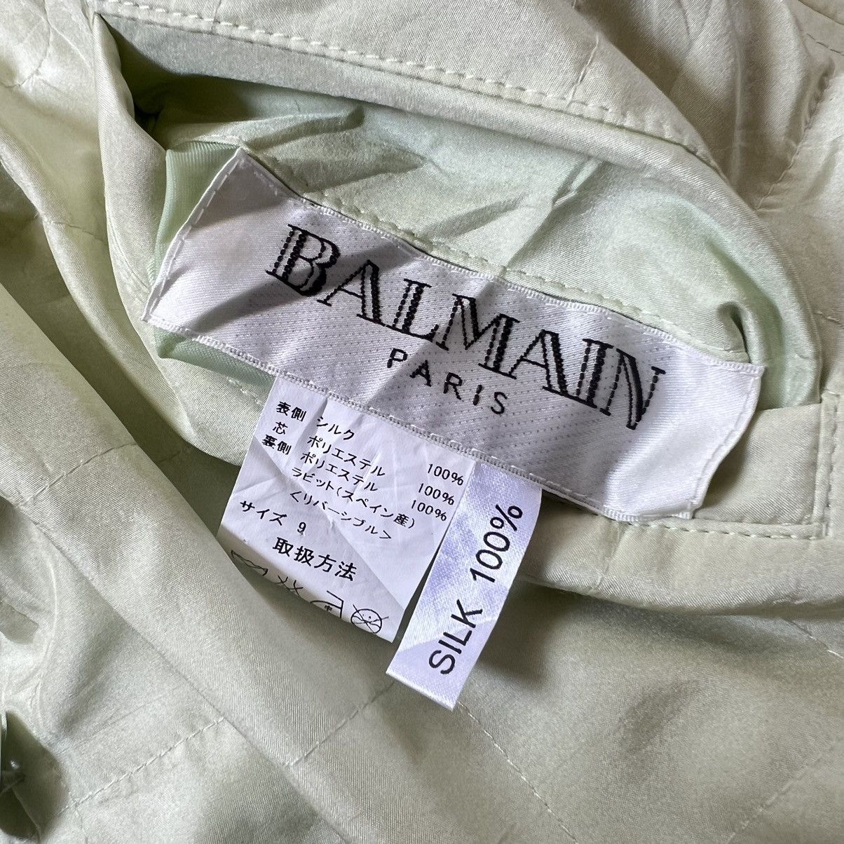 Balmain Balmain Fur Fuax Silk Reversible Jacket Size L / US 10 / IT 46 - 7 Thumbnail