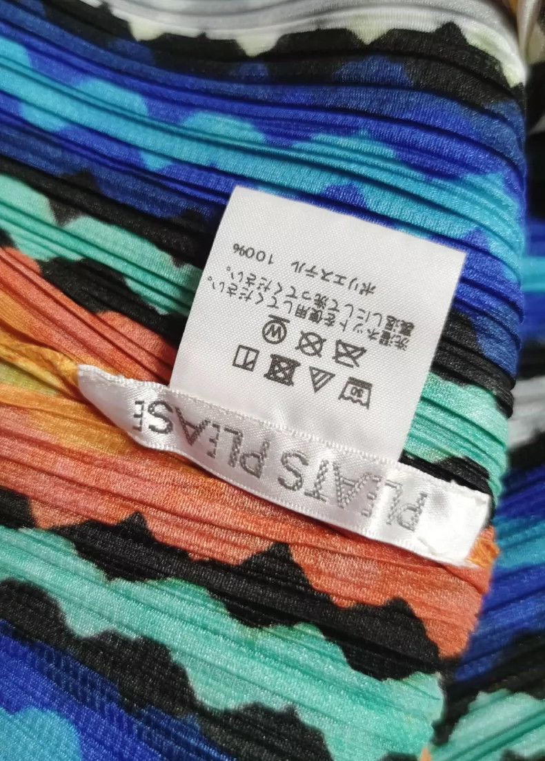 Issey Miyake Issey Miyake size:3 A small high-neck dress with yellow an Size M / US 6-8 / IT 42-44 - 6 Thumbnail