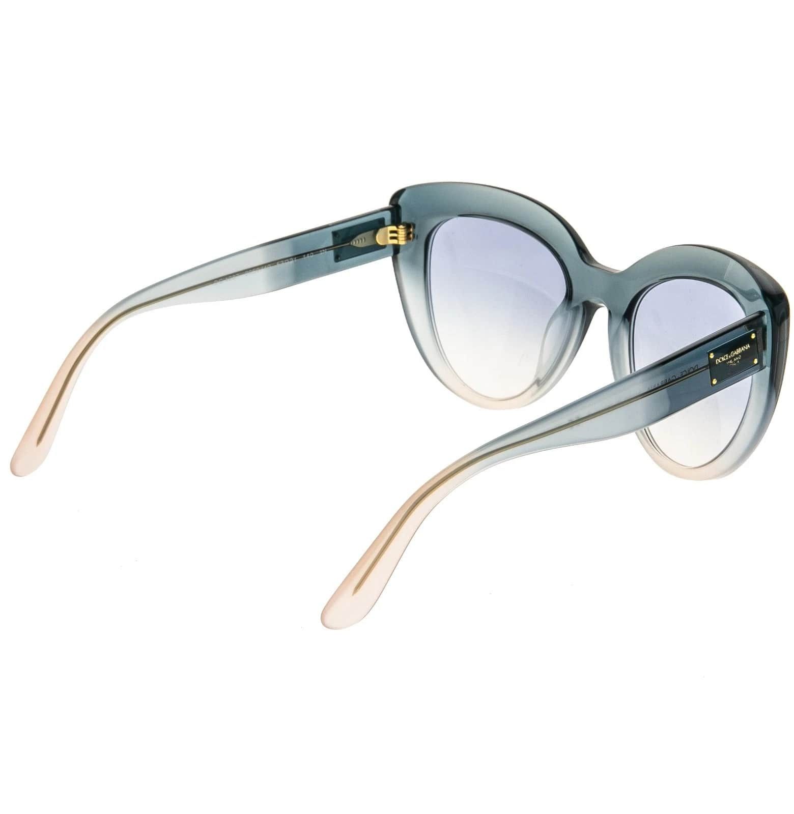 Dolce & Gabbana DOLCE & GABBANA DG4287 4287 Blue Gradient Logo Sunglasses Size ONE SIZE - 6 Thumbnail