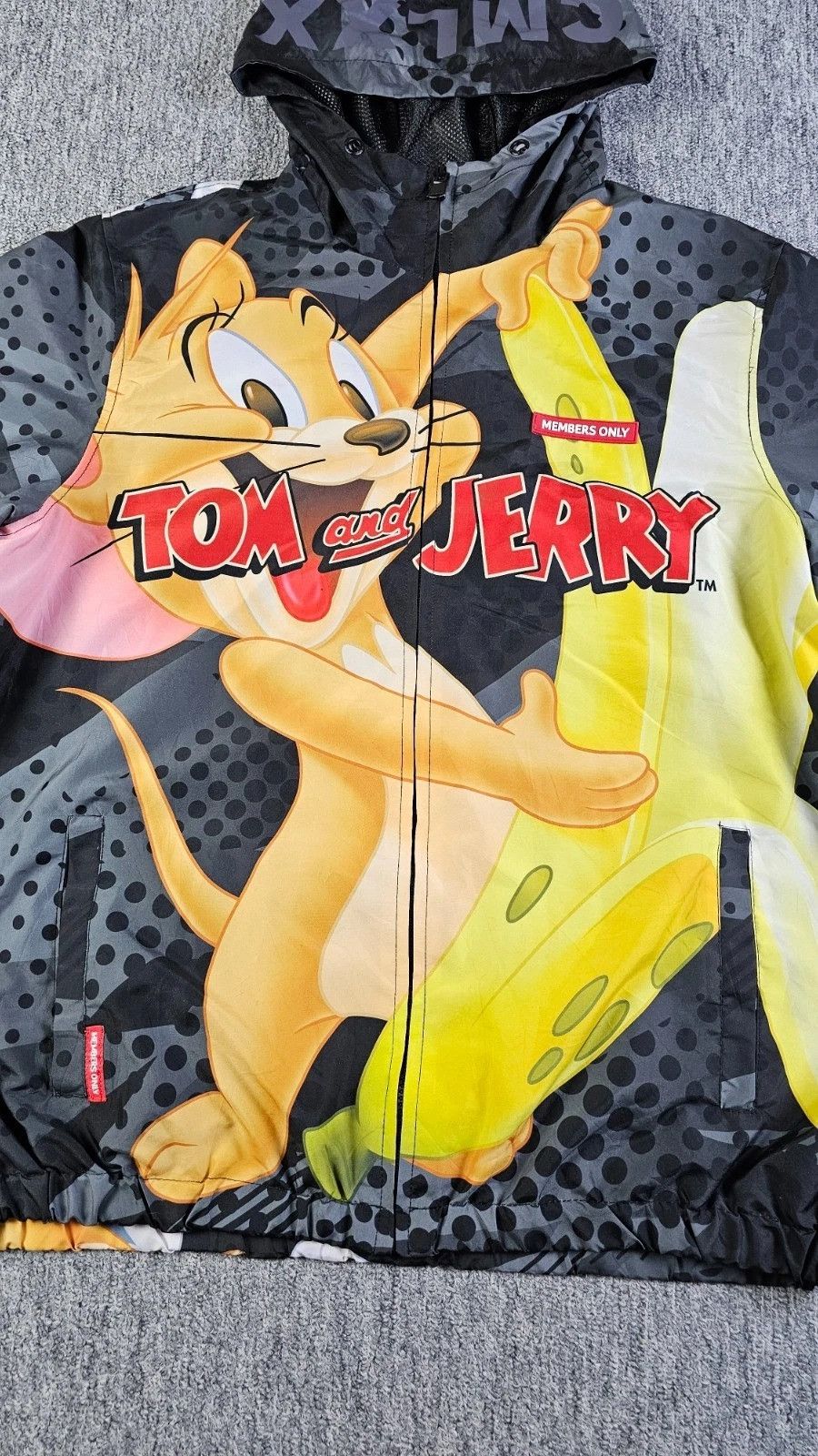 Members Only Members Only Tom & Jerry Jacket XL AOP 90s Y2K Retro Size US L / EU 52-54 / 3 - 8 Thumbnail