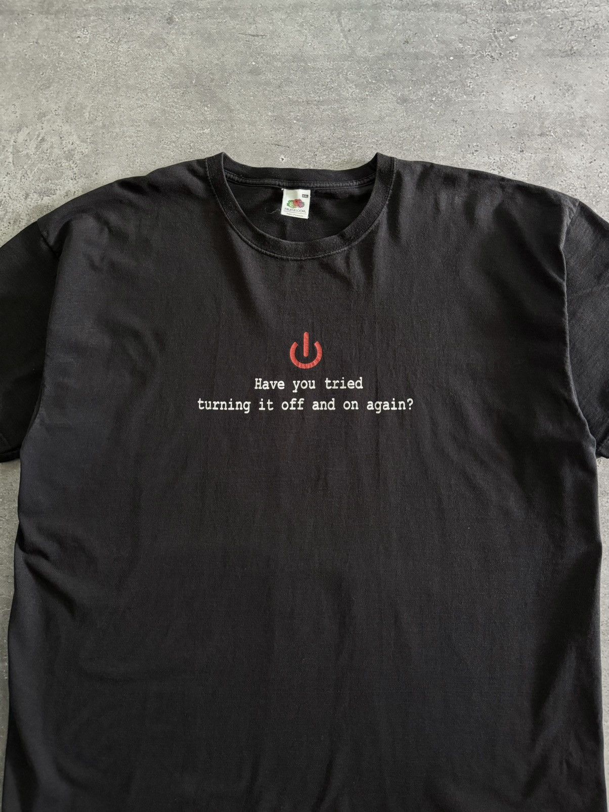 Microsoft × Vintage Vintage Y2K Computer Art Funny T-Shirt Size US XXL / EU 58 / 5 - 1 Thumbnail
