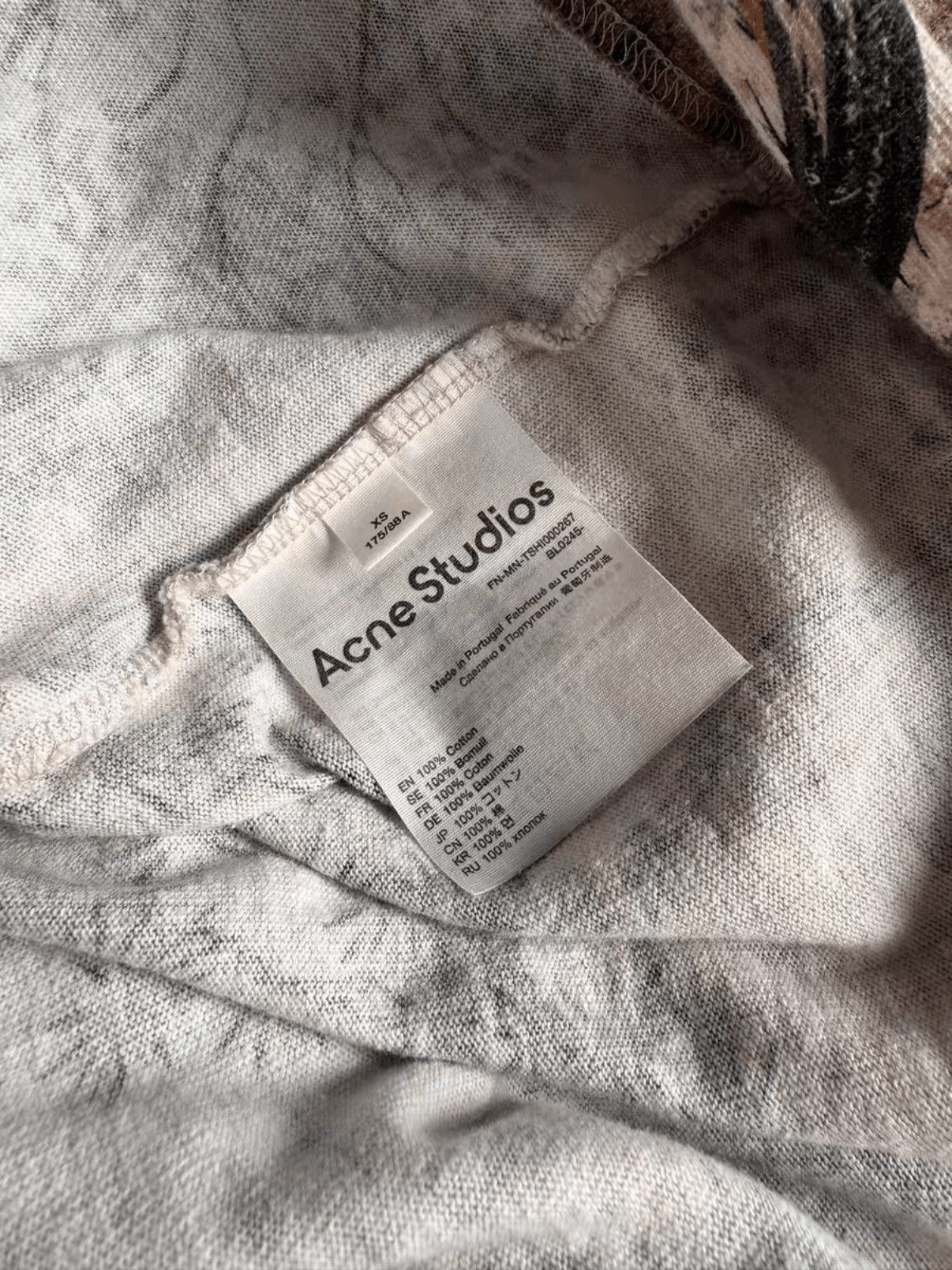 Acne Studios Acne Studios Cuctus Painting Shirt Jacket mojos2200 Size US XS / EU 42 / 0 - 7 Thumbnail
