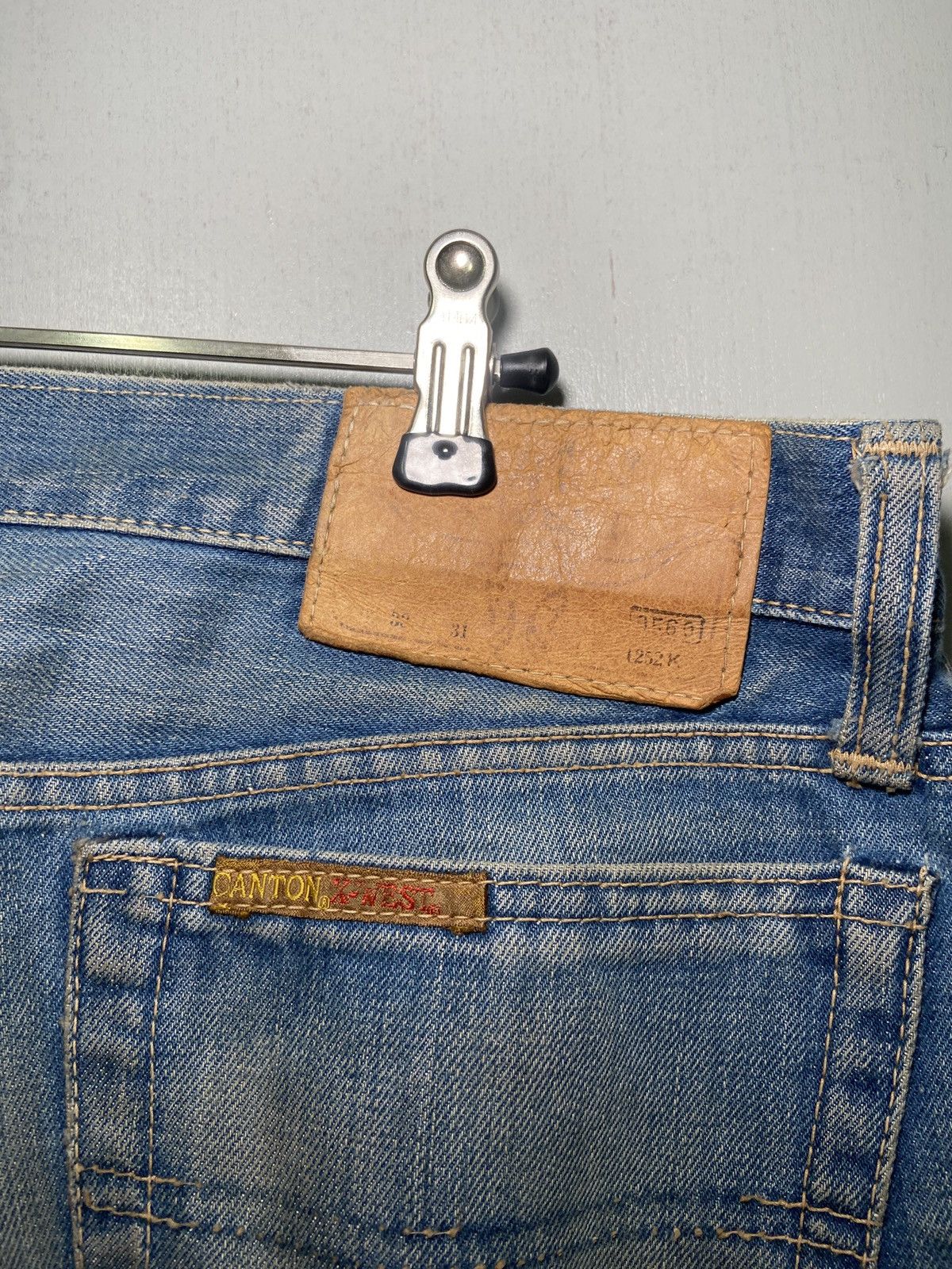 Vintage Vintage X West Canton Made in USA Flare jeans Distressed Size US 34 / EU 50 - 7 Thumbnail