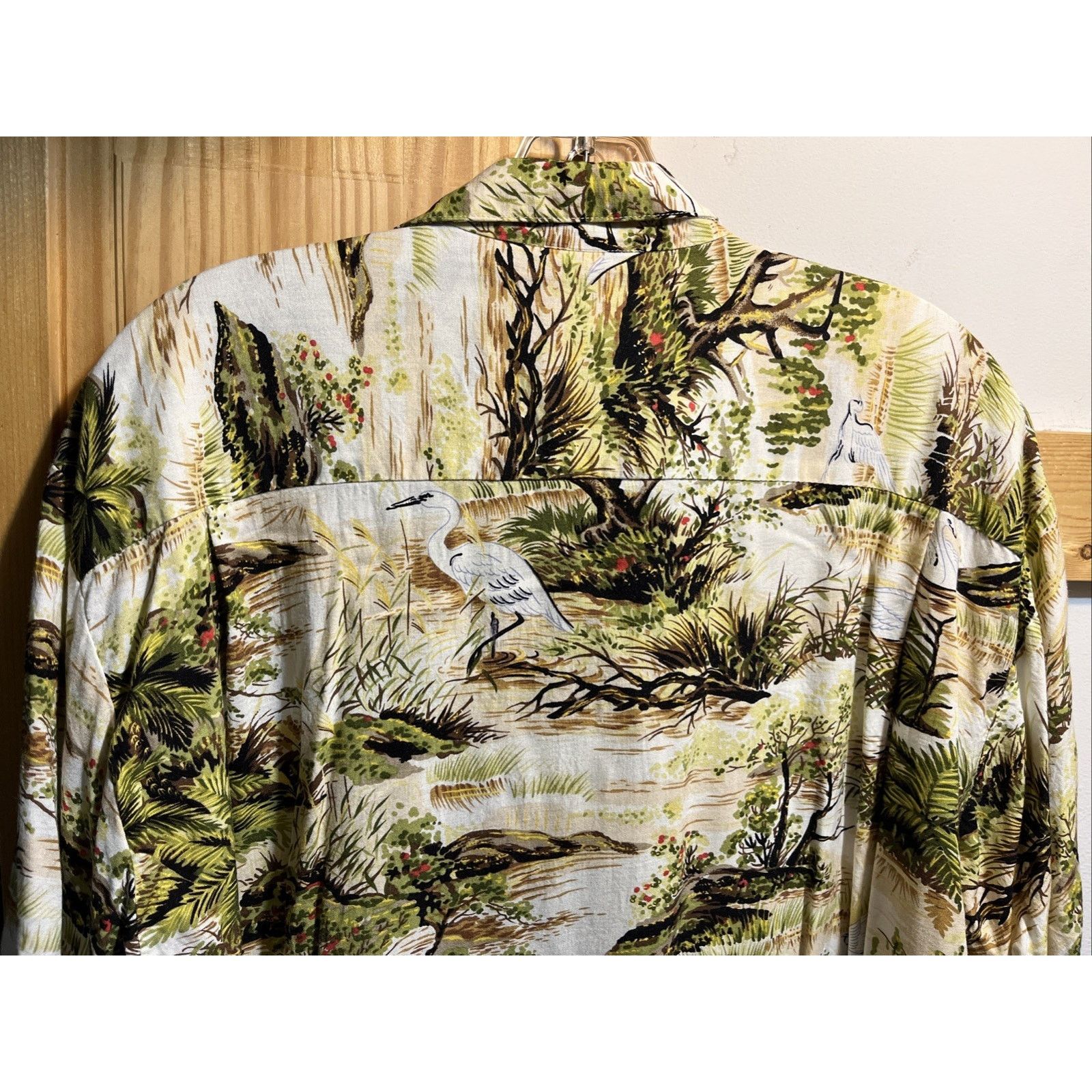 Ocean Current Ocean Current Vintage Hawaiian Shirt Mens L Rayon Korea SS Size US L / EU 52-54 / 3 - 9 Thumbnail