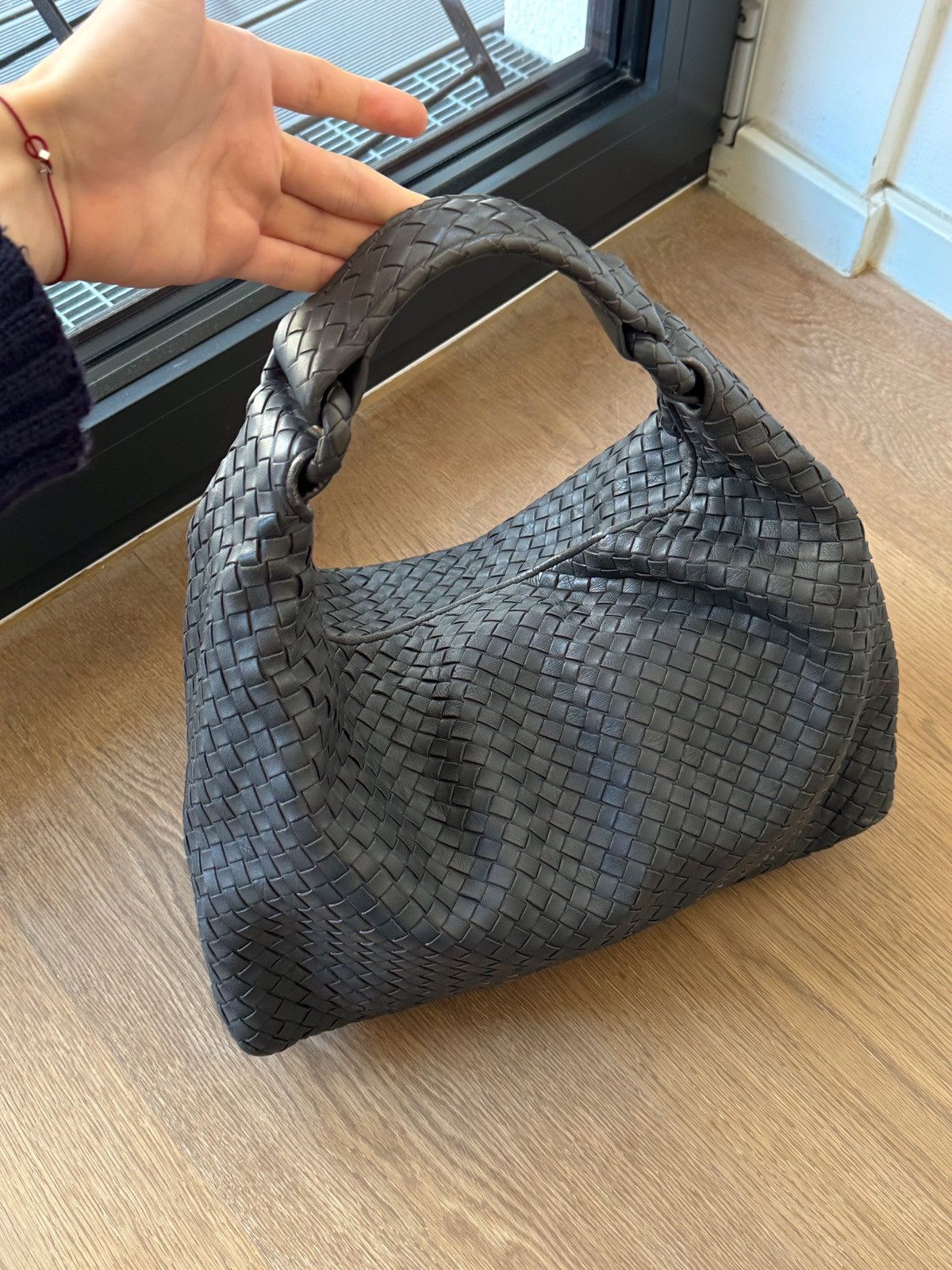 Bottega Veneta Bottega Veneta Intrecciato Woven Leather Sloane Hobo Bag Size ONE SIZE - 6 Thumbnail