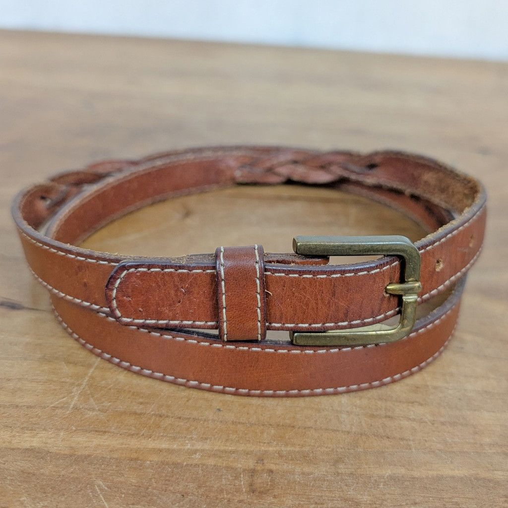 Levi's Vintage Levi's Braided Skinny Belt Size 33 Size ONE SIZE - 1 Thumbnail