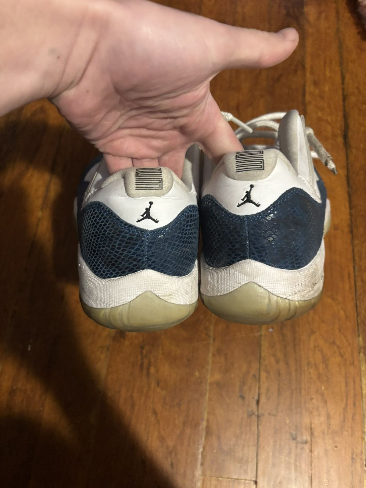 Jordan Brand Air jordan retro low 11 ‘low navy snakeskin’ Size US 12 / EU 45 - 4 Thumbnail