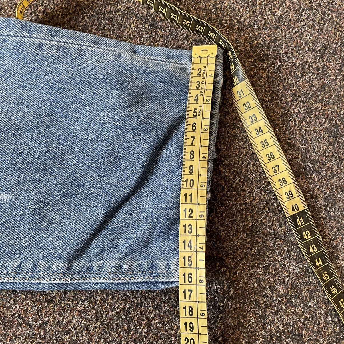 Vintage Vintage Y2K Distressed Baggy Jeans Skate Grunge Graphic 32 Size 32" / US 10 / IT 46 - 7 Thumbnail
