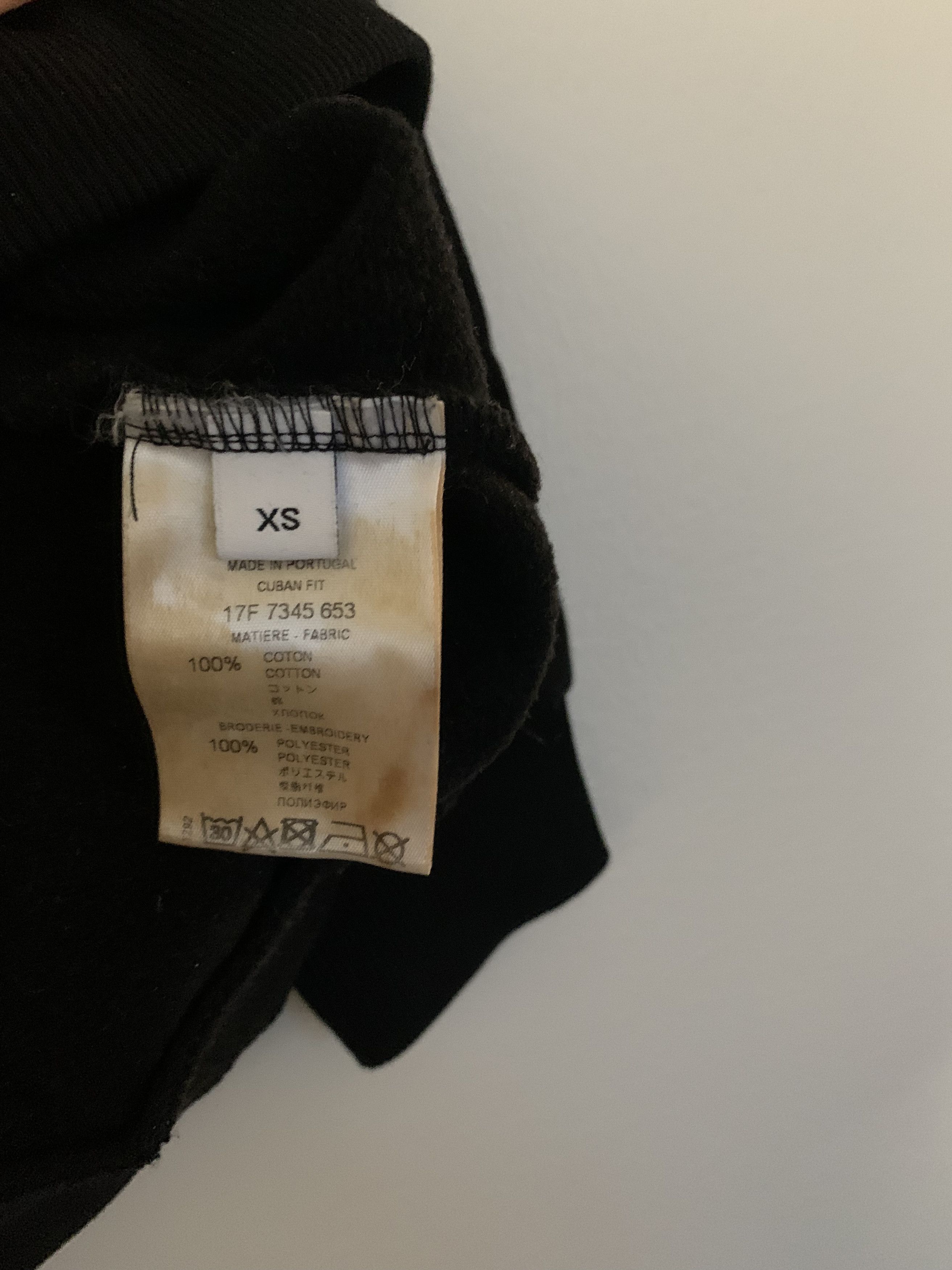 Givenchy Givenchy Cuban-Fit Embroidered Sweatshirt Size US XS / EU 42 / 0 - 4 Thumbnail