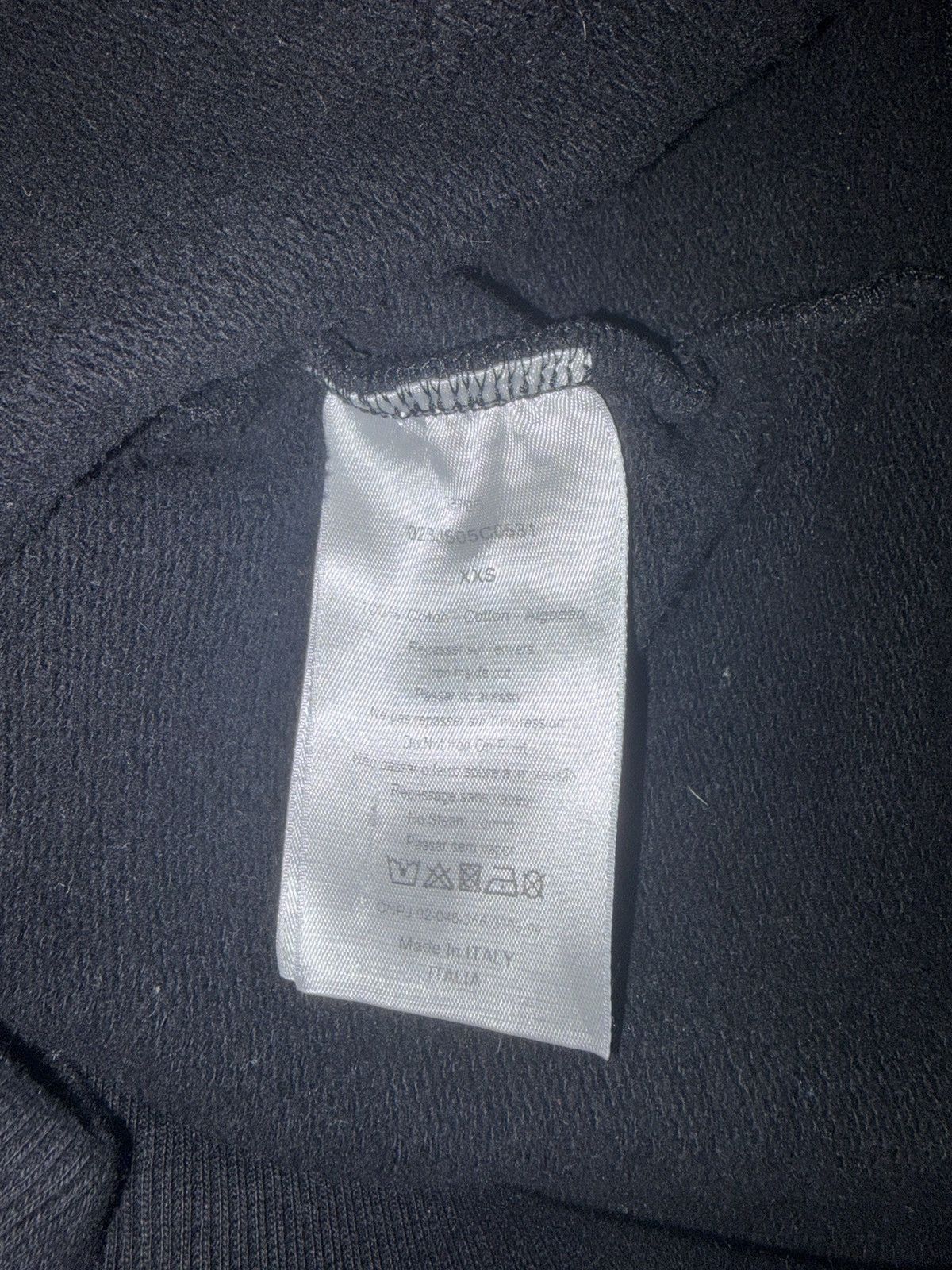 Daniel Arsham × Dior Dior x Daniel Arsham Graphic Eroded Logo Hoodie SS20 Size US XXS / EU 40 - 4 Thumbnail