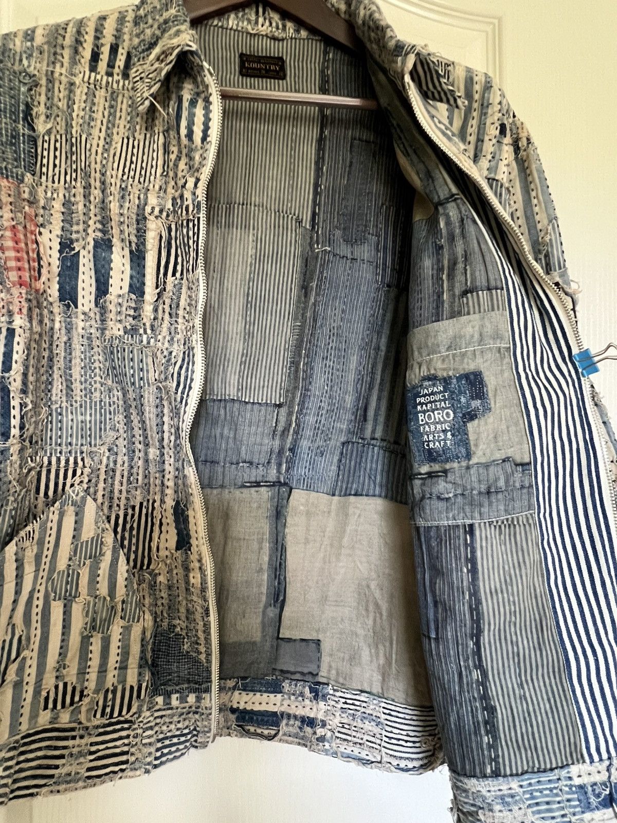 Kapital LIBERTY-BORO ZIP UP Blouson - Hickory Size US L / EU 52-54 / 3 - 14 Thumbnail