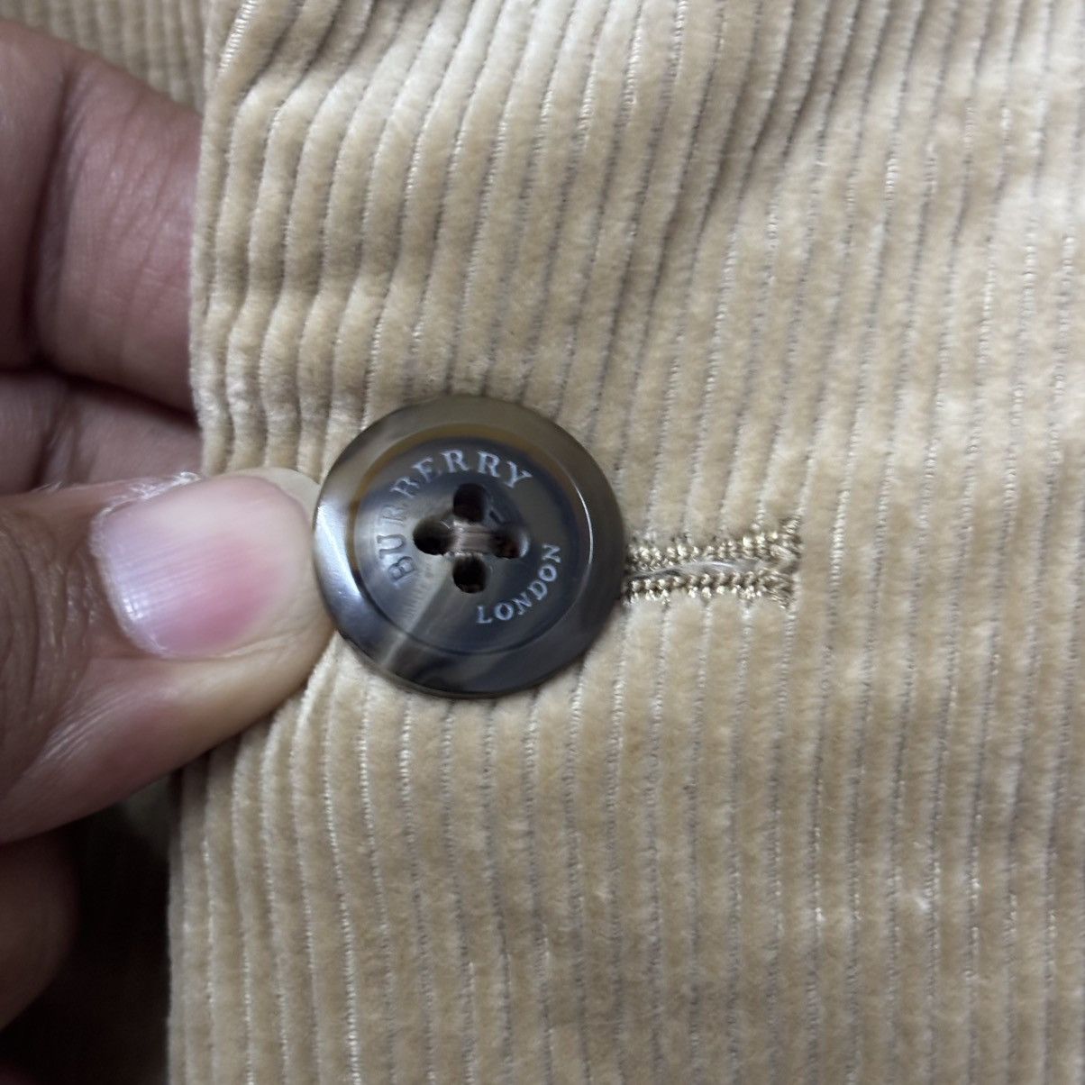 Burberry Burberry Corduroy Blazer Size 38S - 7 Thumbnail