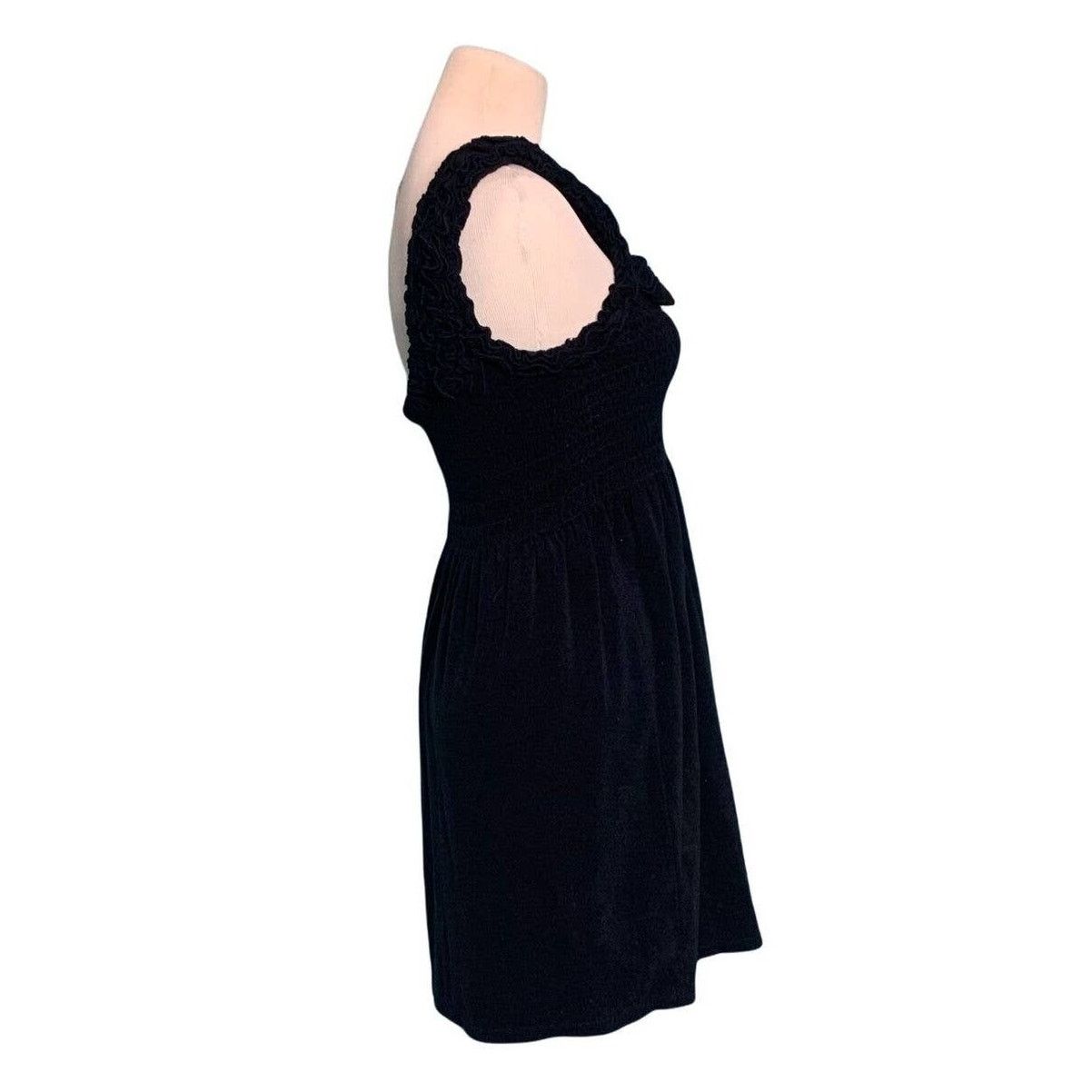 Juicy Couture Juicy Couture black smocked one shoulder dress size small Size S / US 4 / IT 40 - 7 Thumbnail