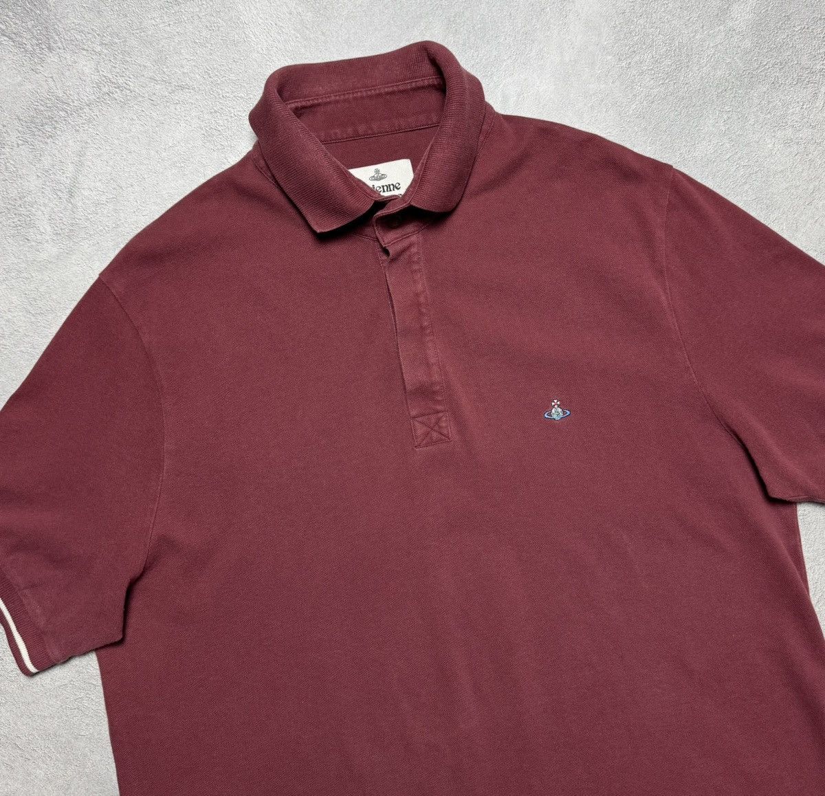 Vivienne Westwood Vivienne Westwood Small Logo Cotton Polo Shirt Size US XL / EU 56 / 4 - 3 Thumbnail