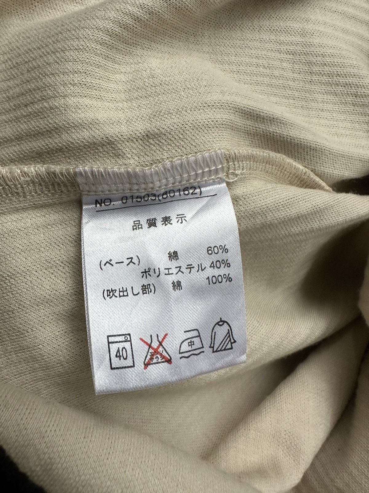 Yohji Yamamoto 1990s YSACSNY Y'saccs half button tee Size US L / EU 52-54 / 3 - 7 Thumbnail