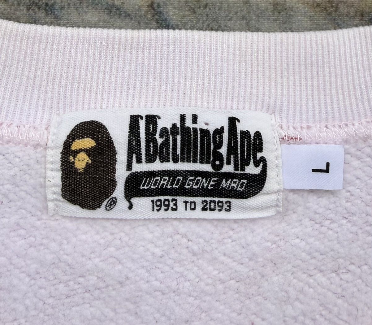 Bape BAPE ABC Camo Crewneck Pink Mens Size US L / EU 52-54 / 3 - 17 Thumbnail