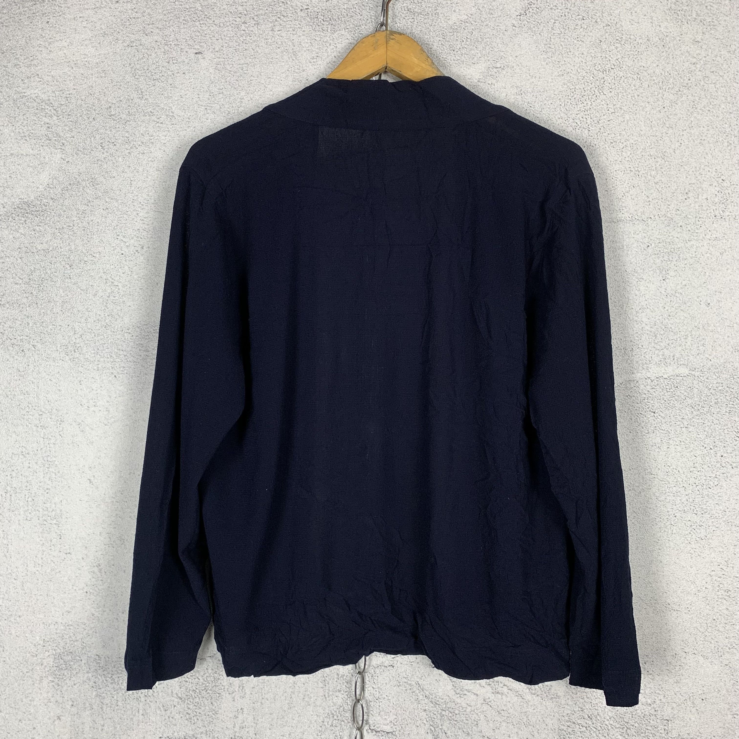Issey Miyake Vintage Issey Miyake Top Outer Shirt Size L / US 10 / IT 46 - 4 Thumbnail
