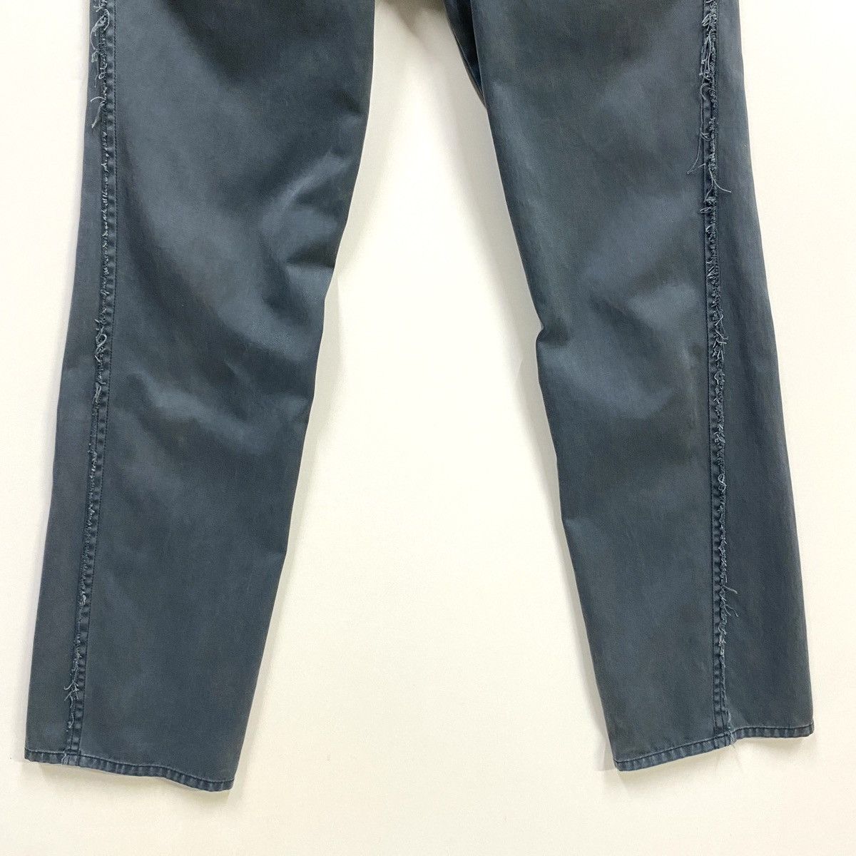 CABANE de ZUCCa × Issey Miyake × Zucca Zucca Trousers Distressed Streetwear Buckle Belted Waist Size US 30 / EU 46 - 4 Thumbnail