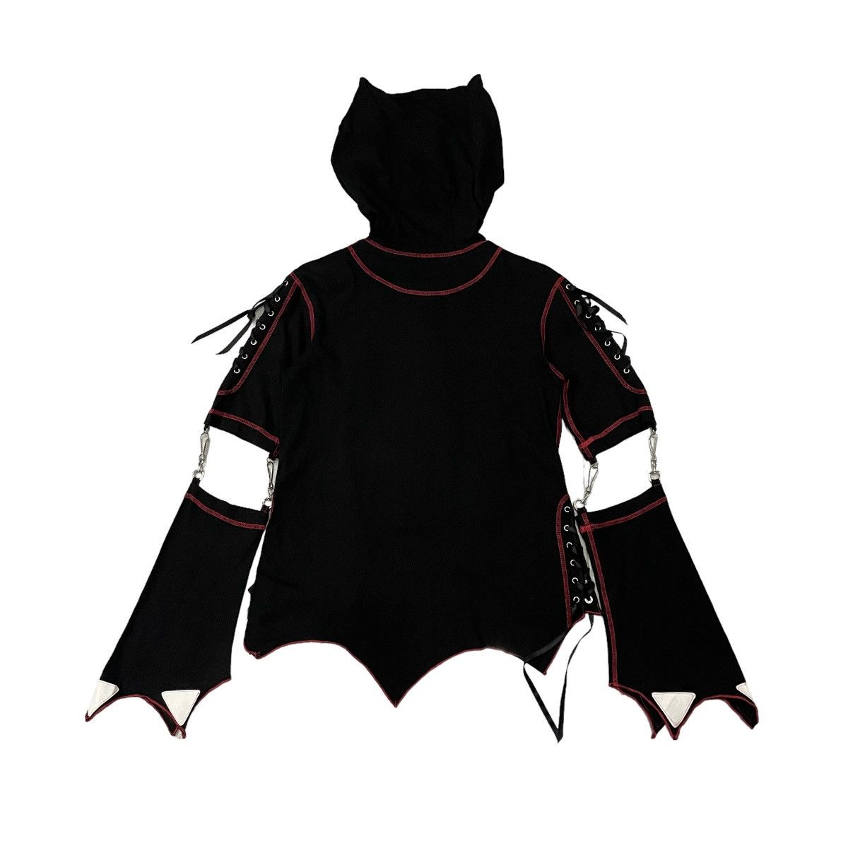 If Six Was Nine Reach Keystation Bondage Punk Seditionaries Bunny Hoodie Size S / US 4 / IT 40 - 10 Thumbnail