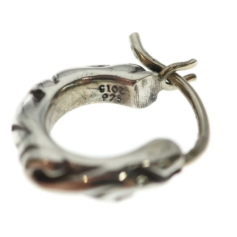 Chrome Hearts Chrome Hearts Tiny Scroll Hoop Earring Size ONE SIZE - 5 Thumbnail