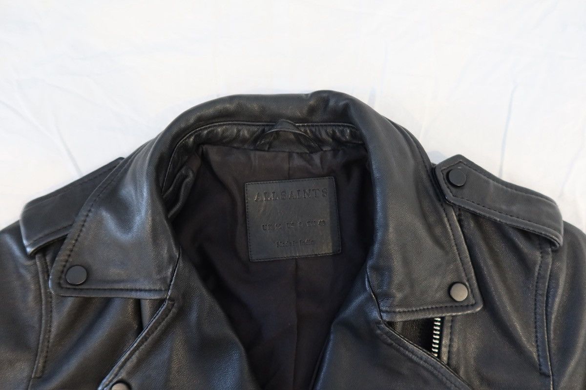 Allsaints All Saints Leather Jacket Size M / US 6-8 / IT 42-44 - 1 Thumbnail