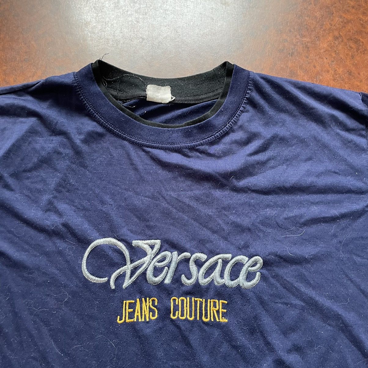 If Six Was Nine × Vintage Retro 90s versace jeans couture polo tee shirt old money Size US S / EU 44-46 / 1 - 2 Thumbnail