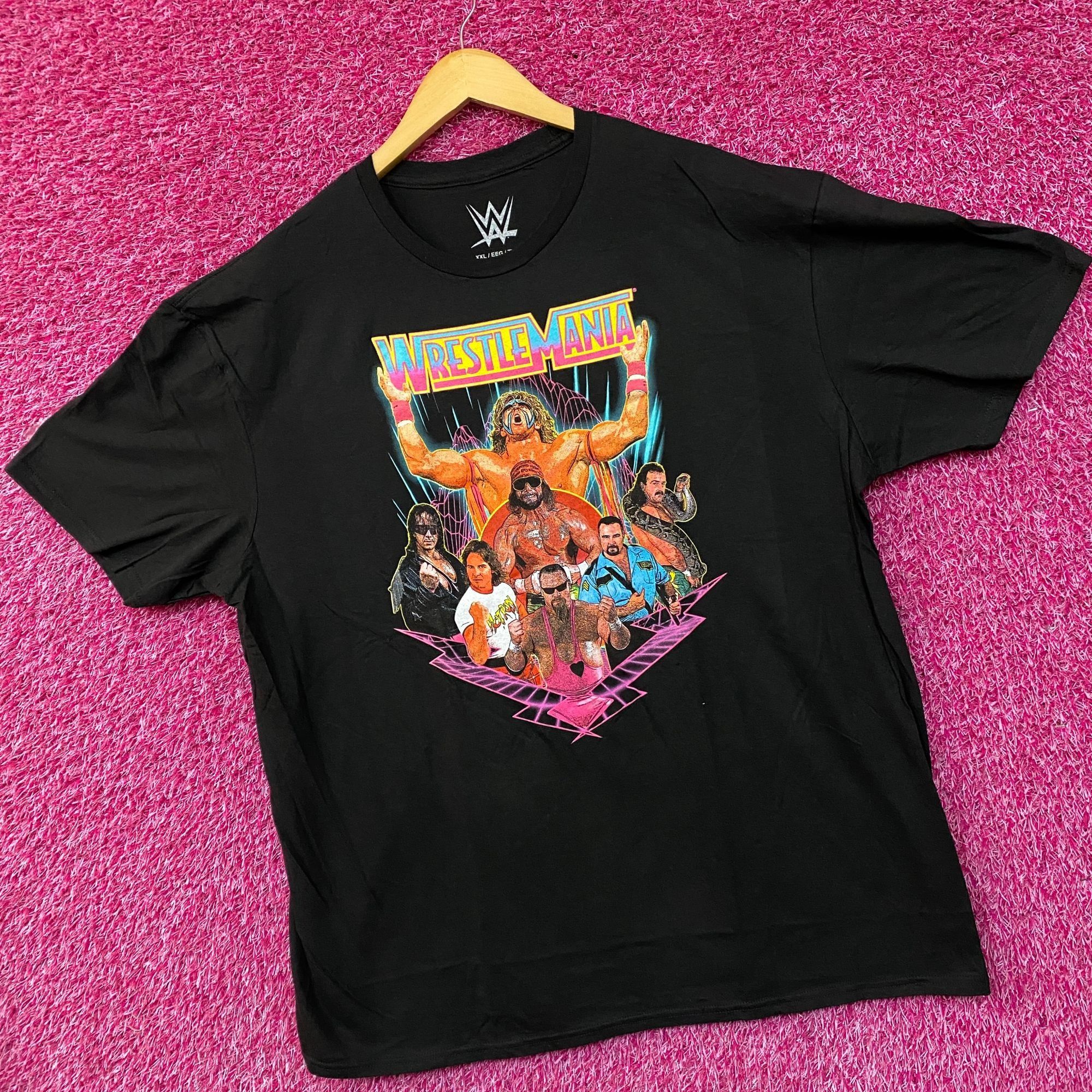 WWE WWE Wrestlemania Wrestler Retro Poster T-Shirt 2XL Size US XXL / EU 58 / 5 - 3 Thumbnail
