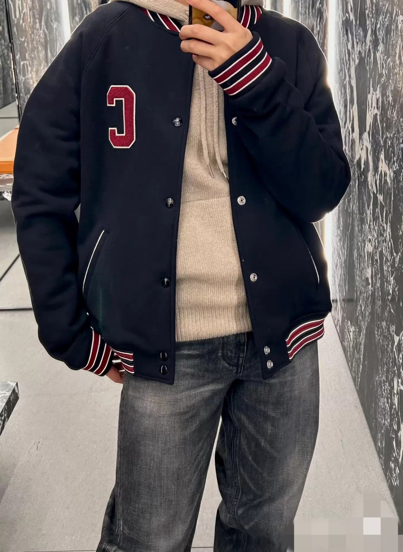 Celine Celine Men's Authentic Baseball Jacket L Worn Once 114/60 Size US L / EU 52-54 / 3 - 8 Thumbnail