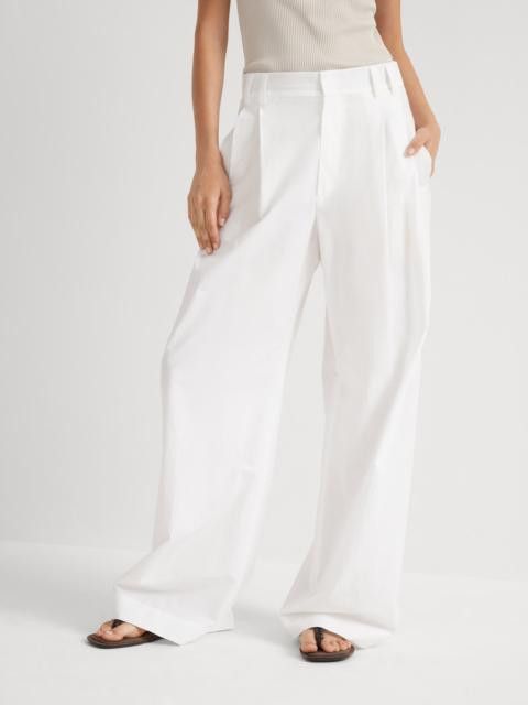 Brunello Cucinelli o1la1rc1a0425 Pants in White Size 26" / US 2 / IT 38 - 1 Thumbnail