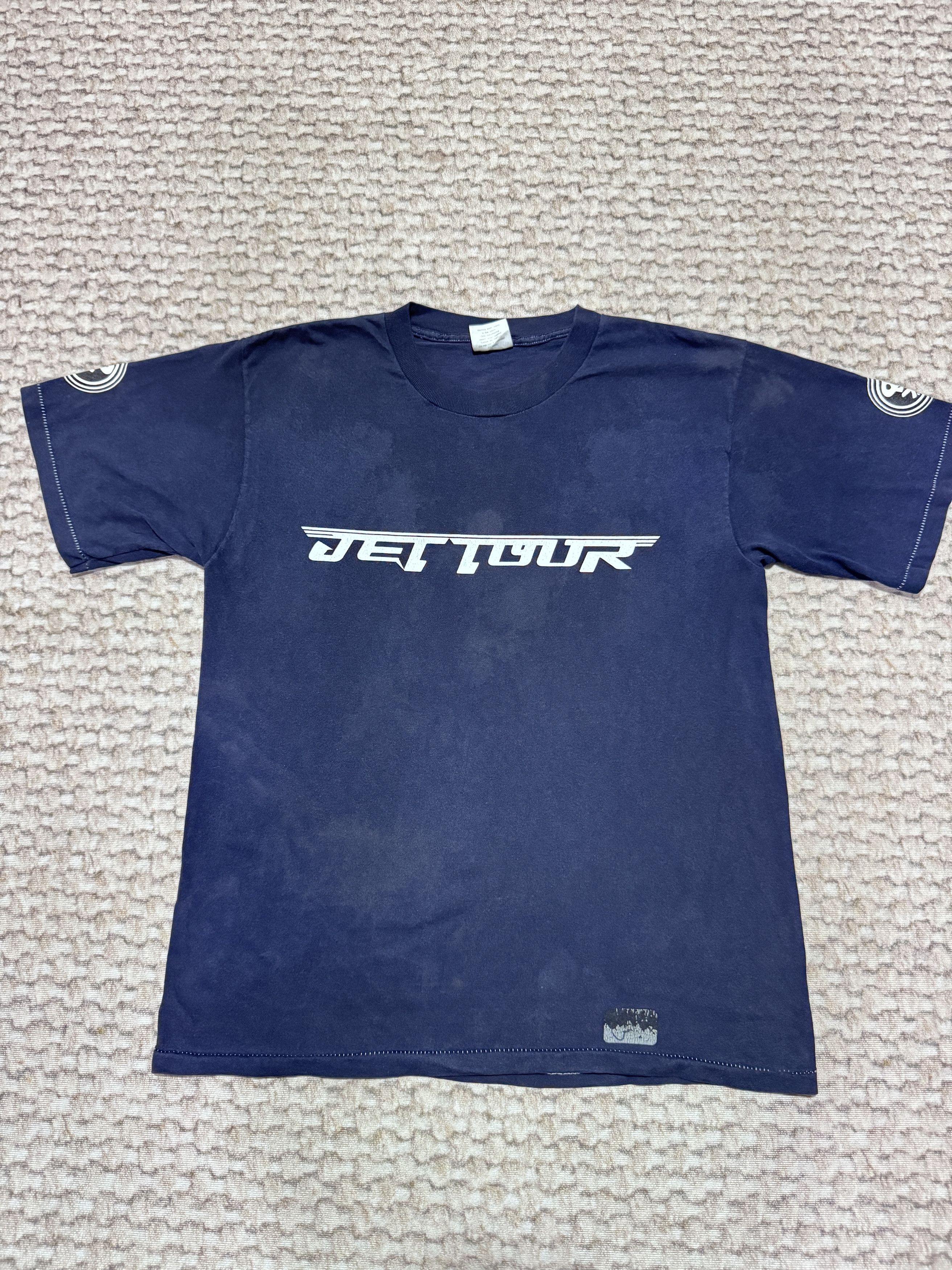 Japanese Brand Vintage 90's Jet Band Japan Tour Distressed T shirt Size US M / EU 48-50 / 2 - 1 Thumbnail
