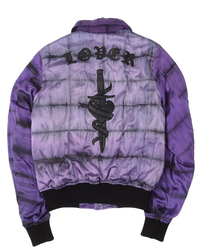 Amiri o1y0425 Bomber Jacket in Purple Size M / US 6-8 / IT 42-44 - 2 Thumbnail