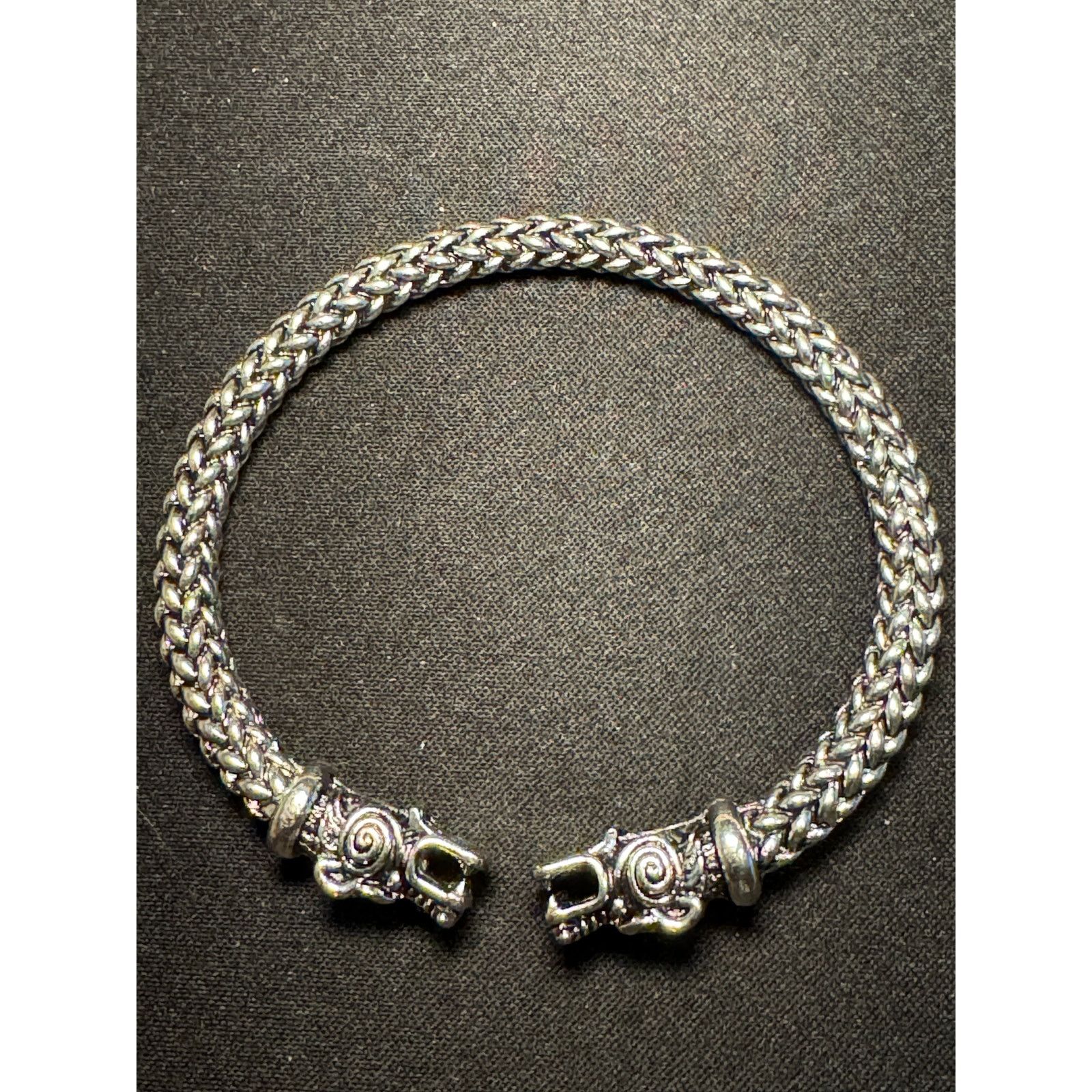 Other Stainless Steel Viking Dragon Head Bracelet Size ONE SIZE - 2 Thumbnail