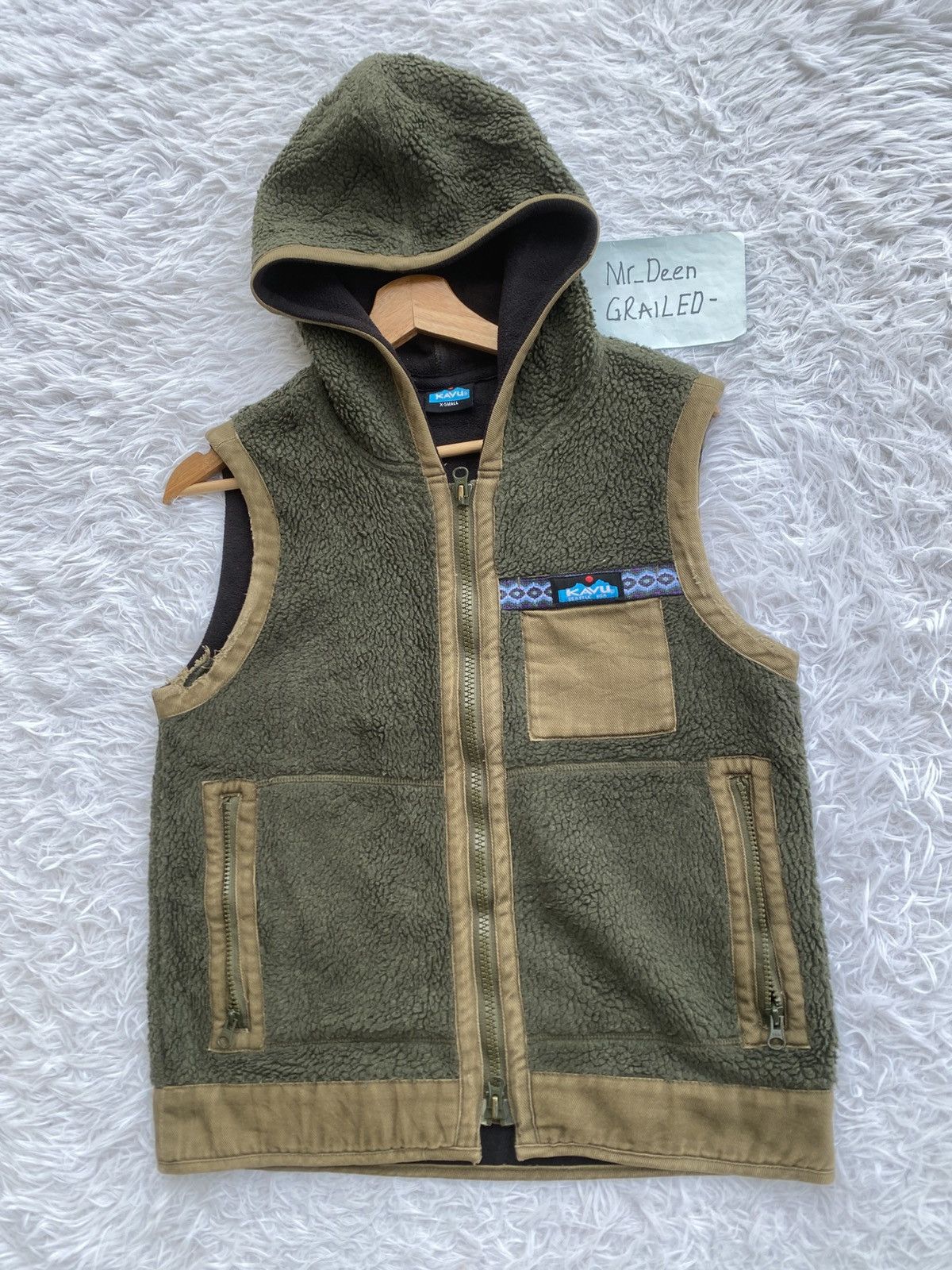 KAVU Rare Vintage KAVU Fleece Vest Size US S / EU 44-46 / 1 - 3 Thumbnail