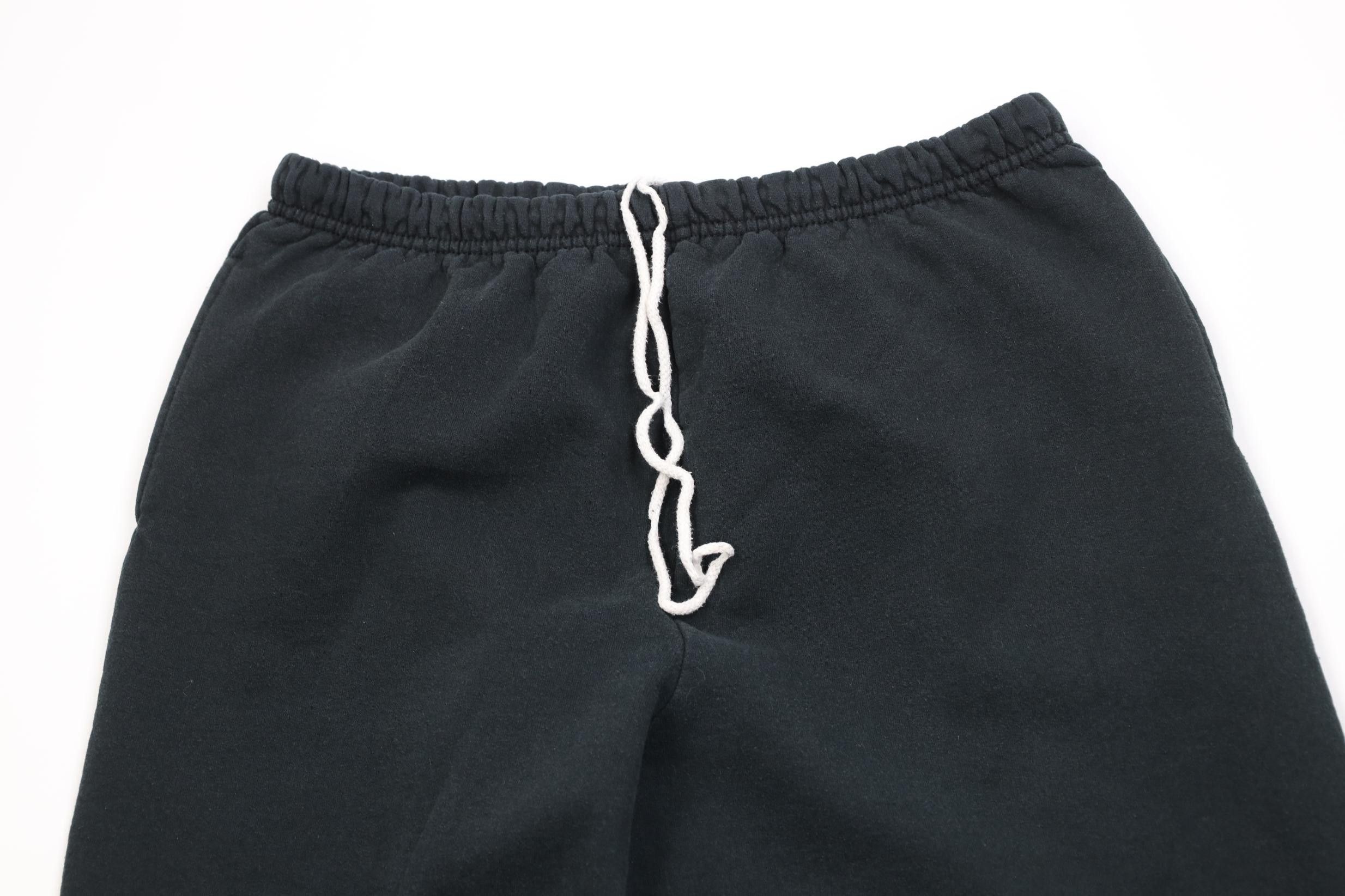 Vintage Vintage 90s Y2K Streetwear Sweatpants Joggers Pants Black Size US 38 / EU 54 - 2 Thumbnail