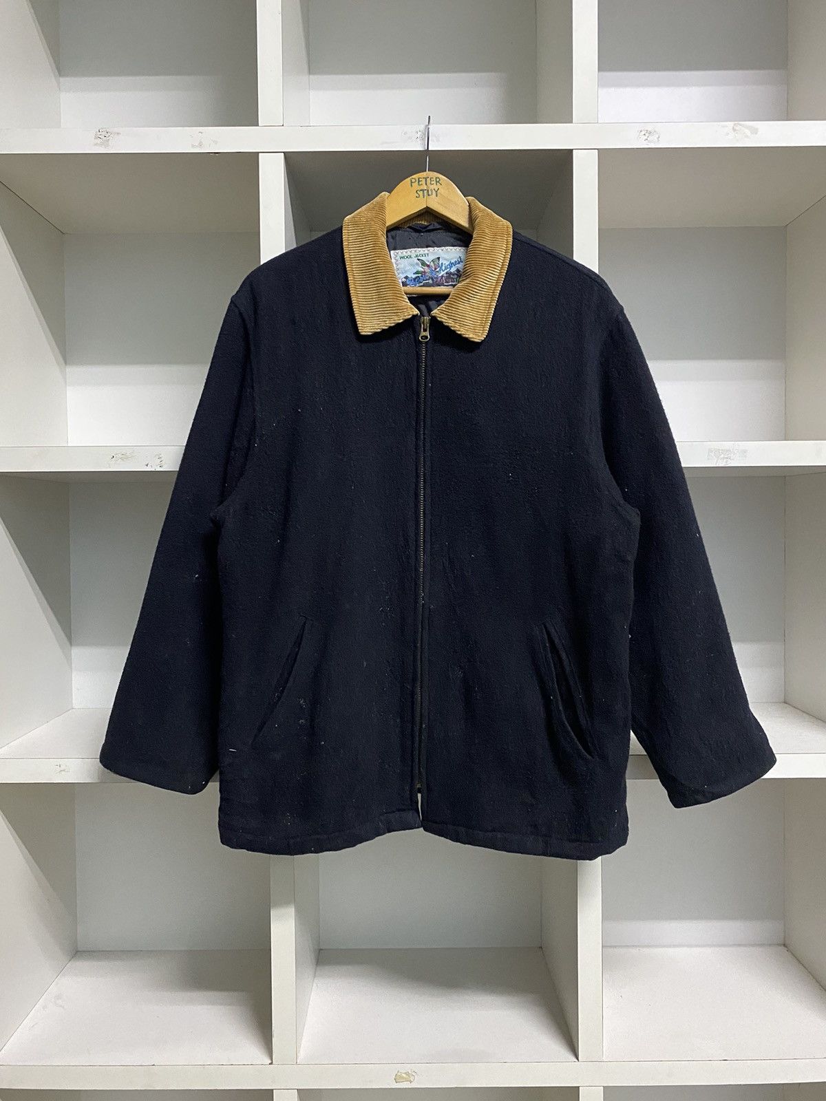 Japanese Brand × Vintage Vintage Wool Jacket Basic & Highest Size US L / EU 52-54 / 3 - 1 Thumbnail