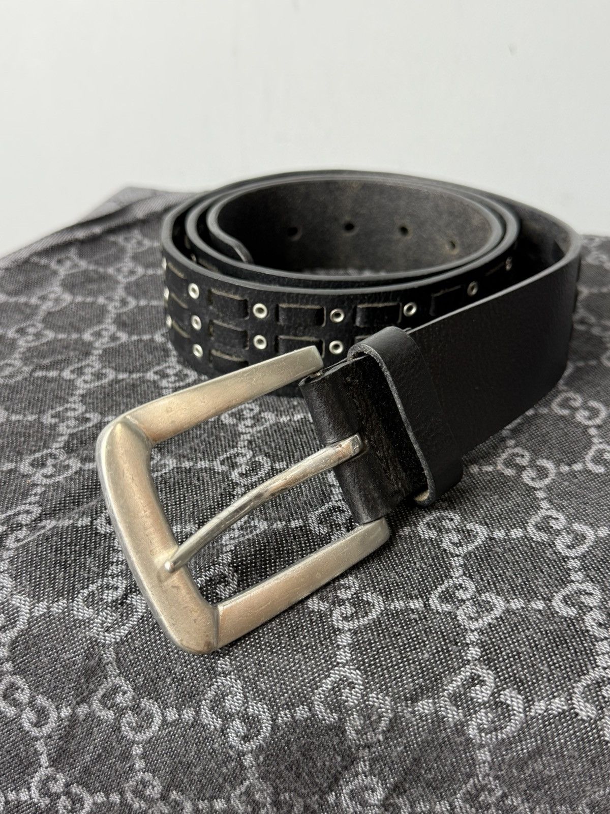 Vintage Vintage Y2K Crazy Belt Drip Japanese Hype Opium Rap bb Simon Size ONE SIZE - 3 Thumbnail